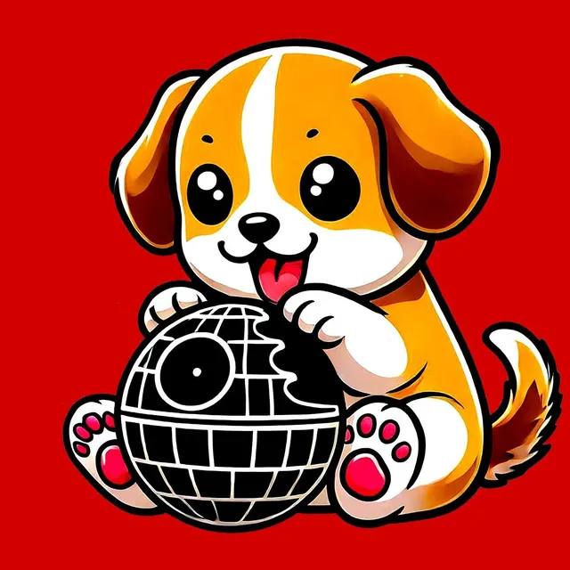 Matrix Music Store Tribe Rex Dog Death Star 1 t-shirt unisex