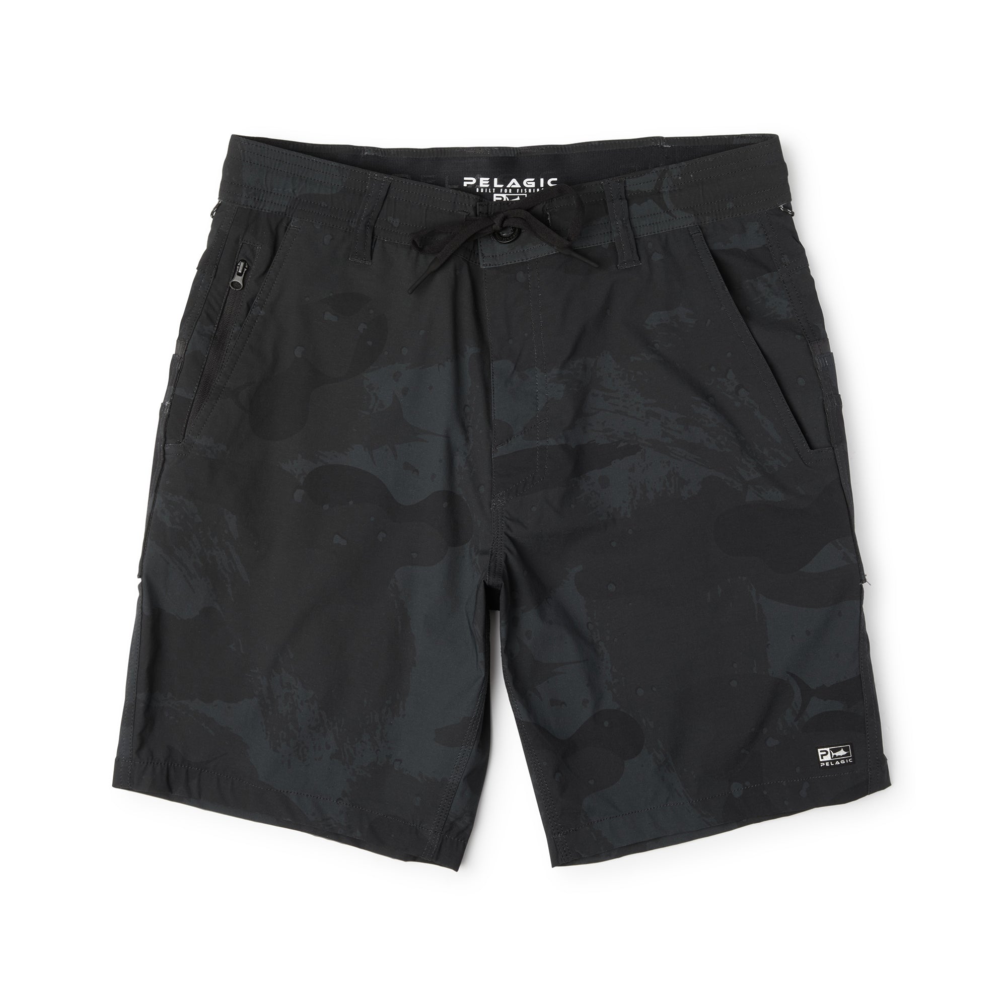 Pelagic Flyline pantaloncini uomo nero asciugatura rapida