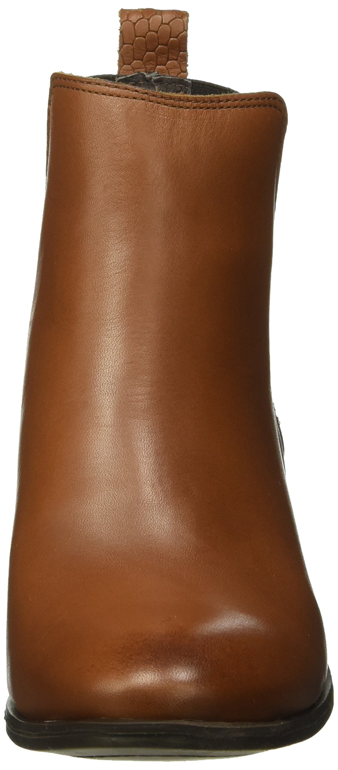 Pieces Psbecca stivali chelsea in pelle cognac 38 EU