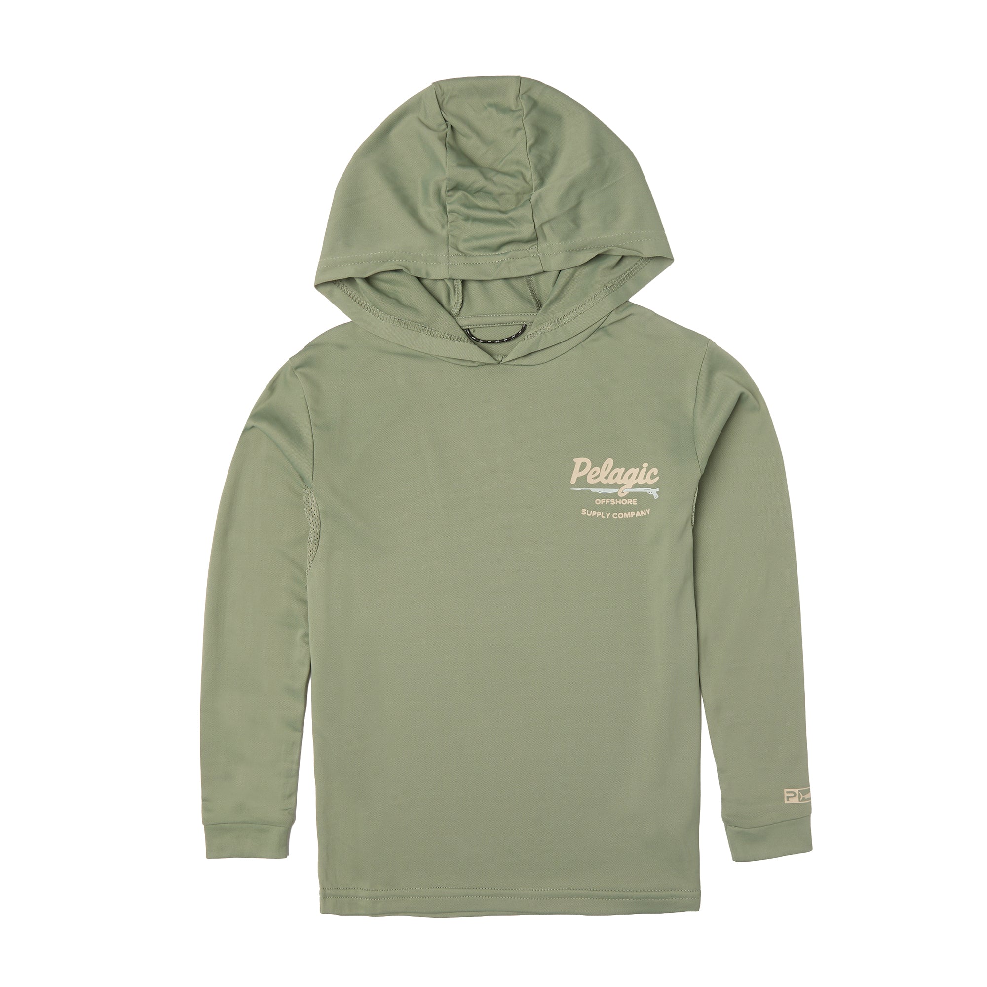 PELAGIC Aquatek Gunner maglia pesca bambino Mangrove UPF 50+