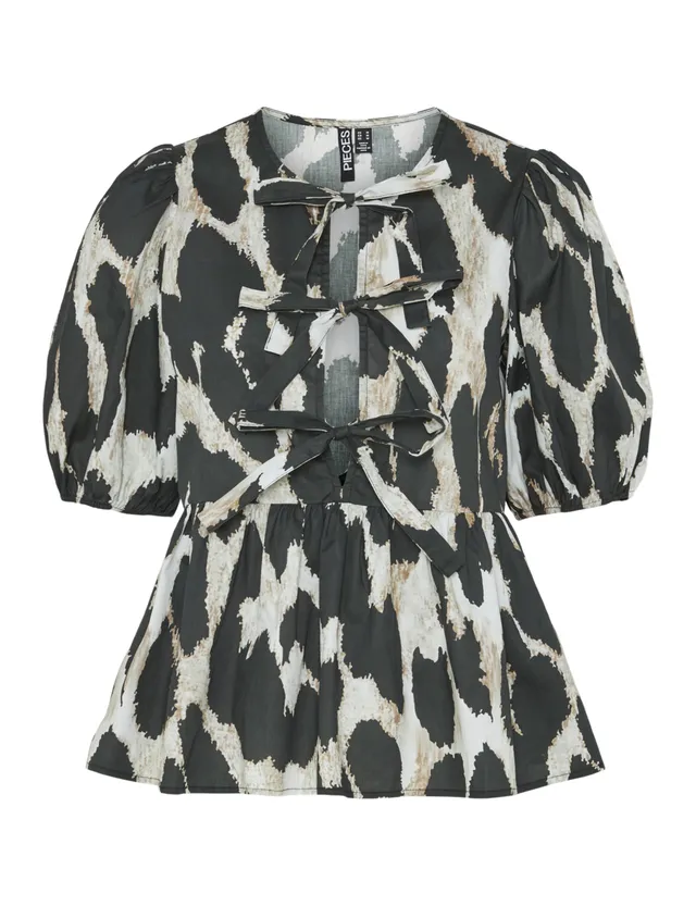 Pieces Pcjade 2/4 O-Neck Top D2D camicia M maniche lunghe