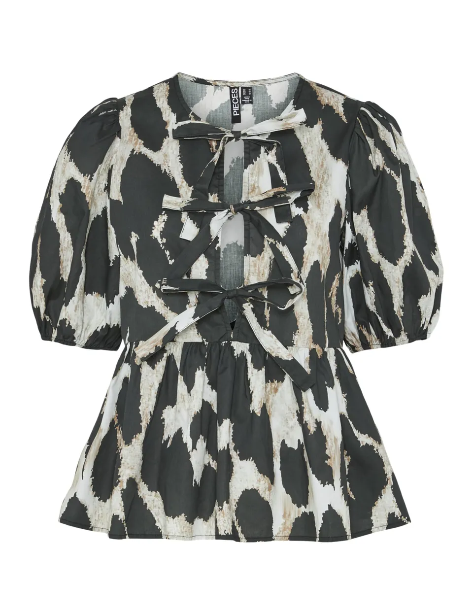 Pieces Pcjade 2/4 O-Neck Top D2D camicia M maniche lunghe