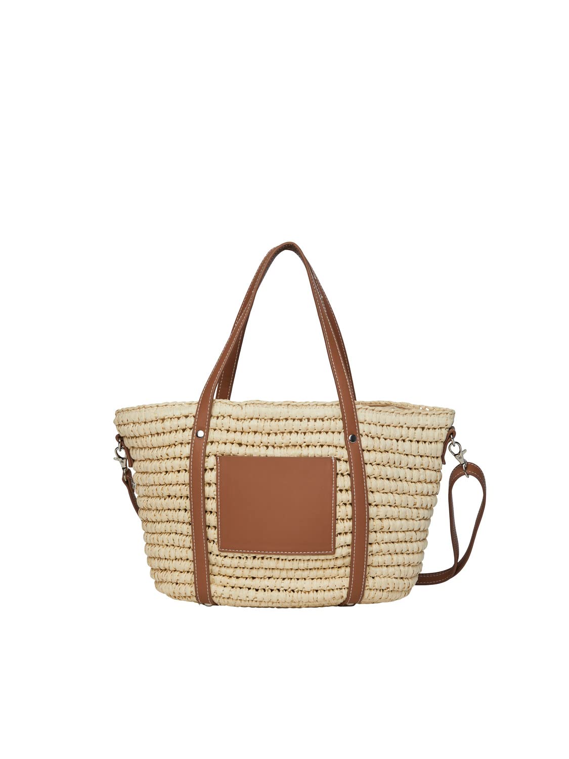 Pieces Pclexi Straw Daily Bag borsa paglia intrecciata