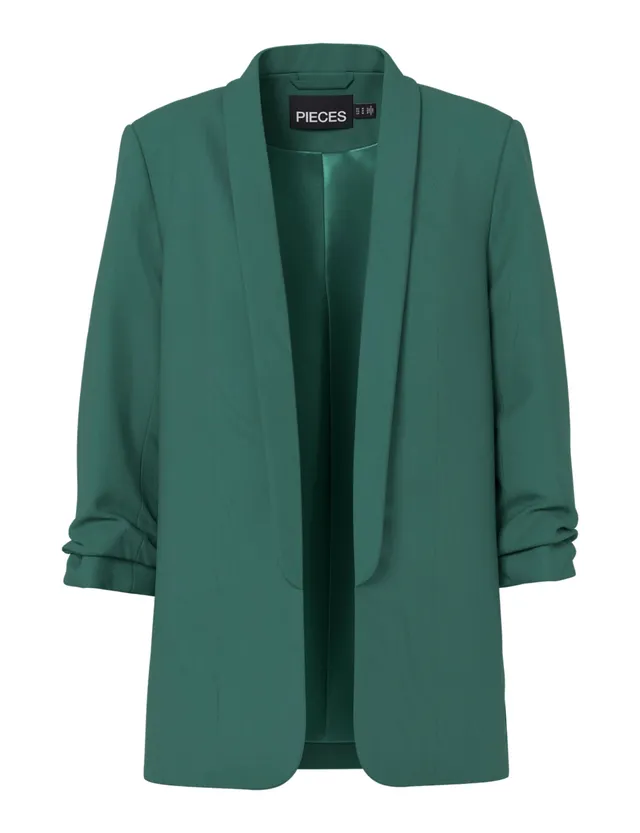 Pieces Pcbosella blazer donna trekking green monopetto classico