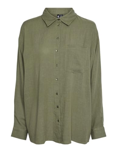 Pieces PCPIA camicia donna cotone uso quotidiano