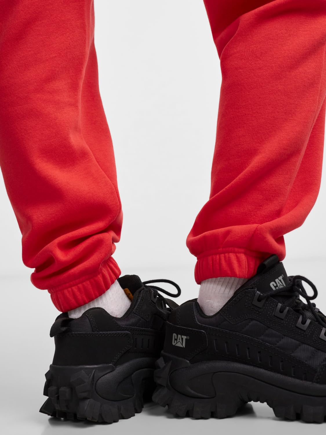 Pieces Pcchilli HW Sweat Pants pantaloni rosso papavero