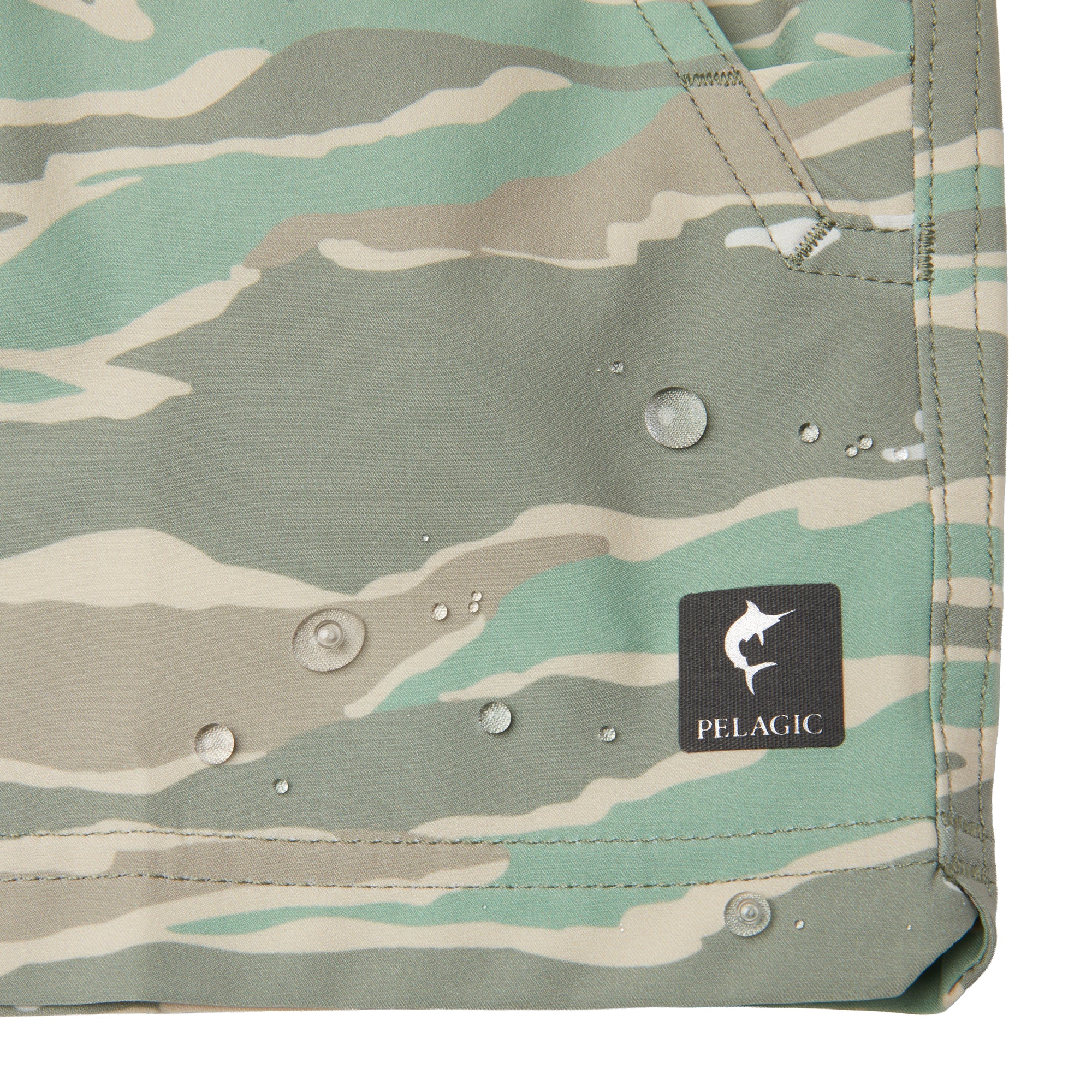Pelagic Leiday shorts donna mangrove elasticizzati