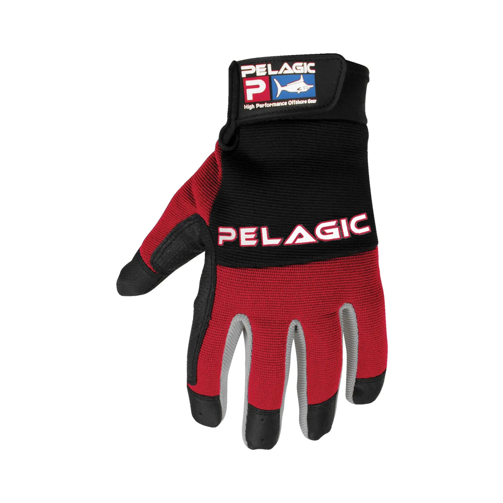 PELAGIC End Game guanti pesca uomo rossi