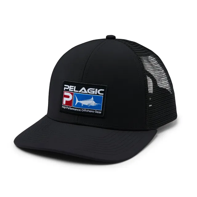 Pelagic Flybridge Deluxe cappello snapback nero regolabile