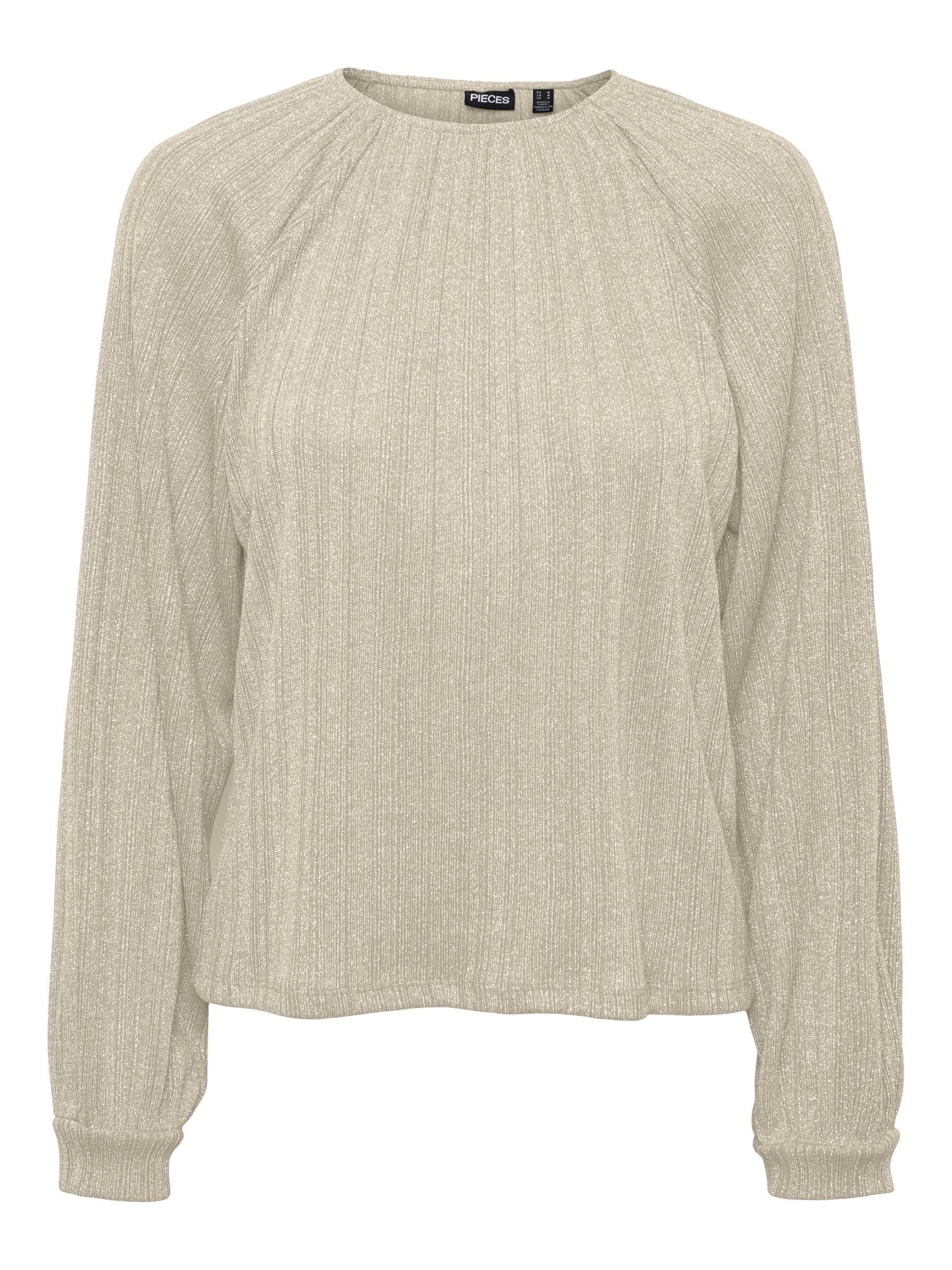 PIECES Pcdalilah New LS Top maglietta maniche lunghe