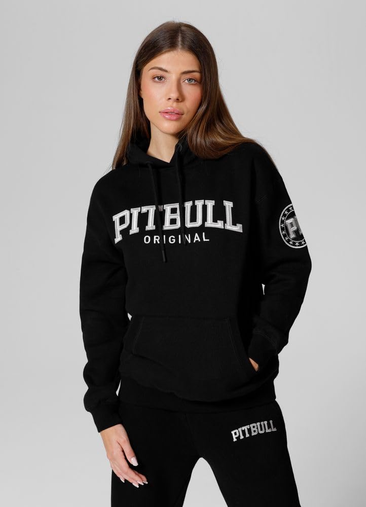 Pitbull Tyrian felpa con cappuccio donna XL cotone