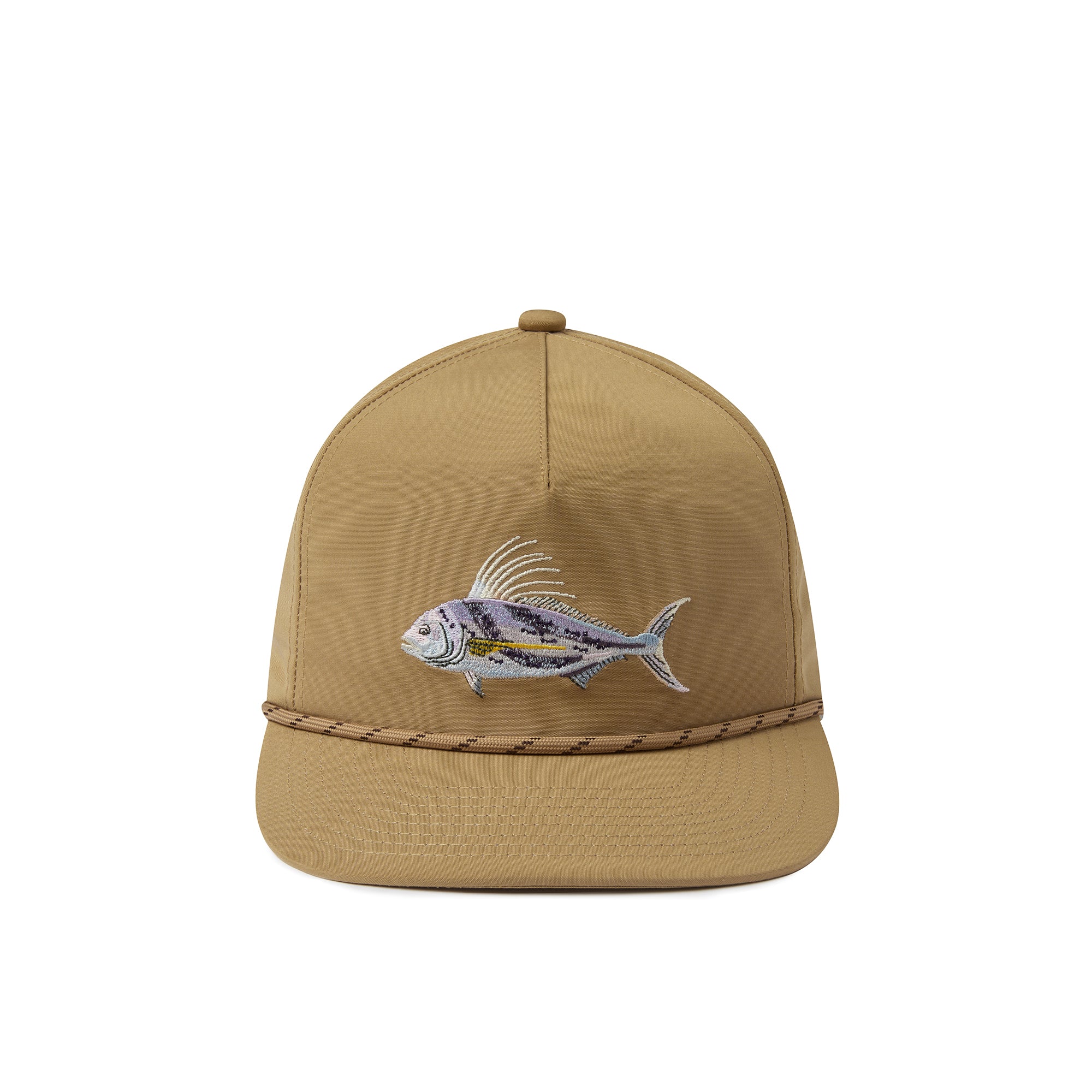 Pelagic Adrift Goione Rooster cappellino Dark Khaki snapback