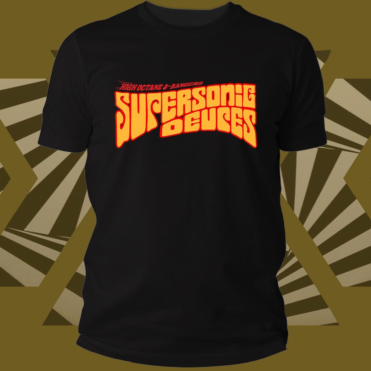 Matrix Music Store Supersonic Deuces Logo T-shirt cotone organico