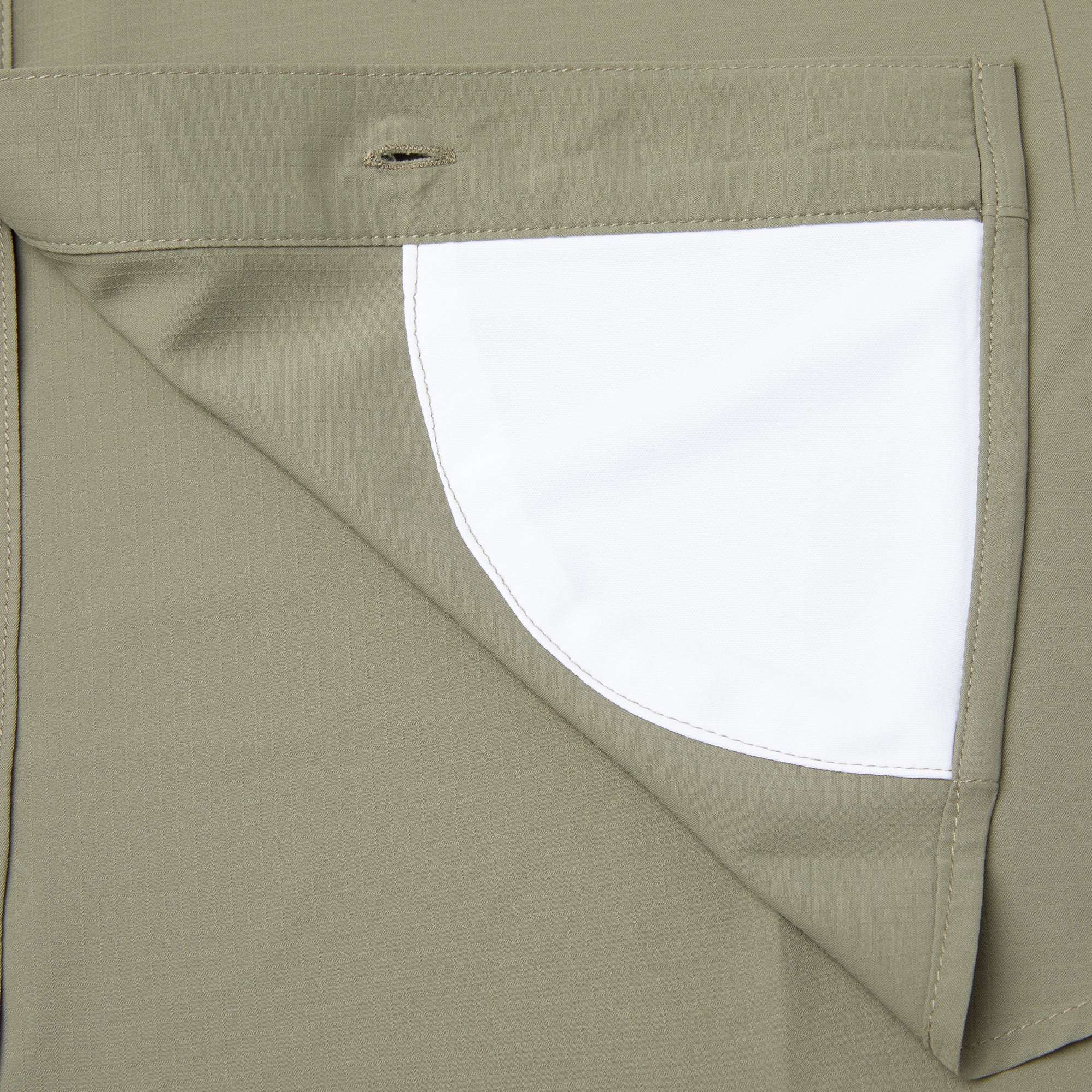 Pelagic Keys camicia uomo manica corta Oliva traspirante