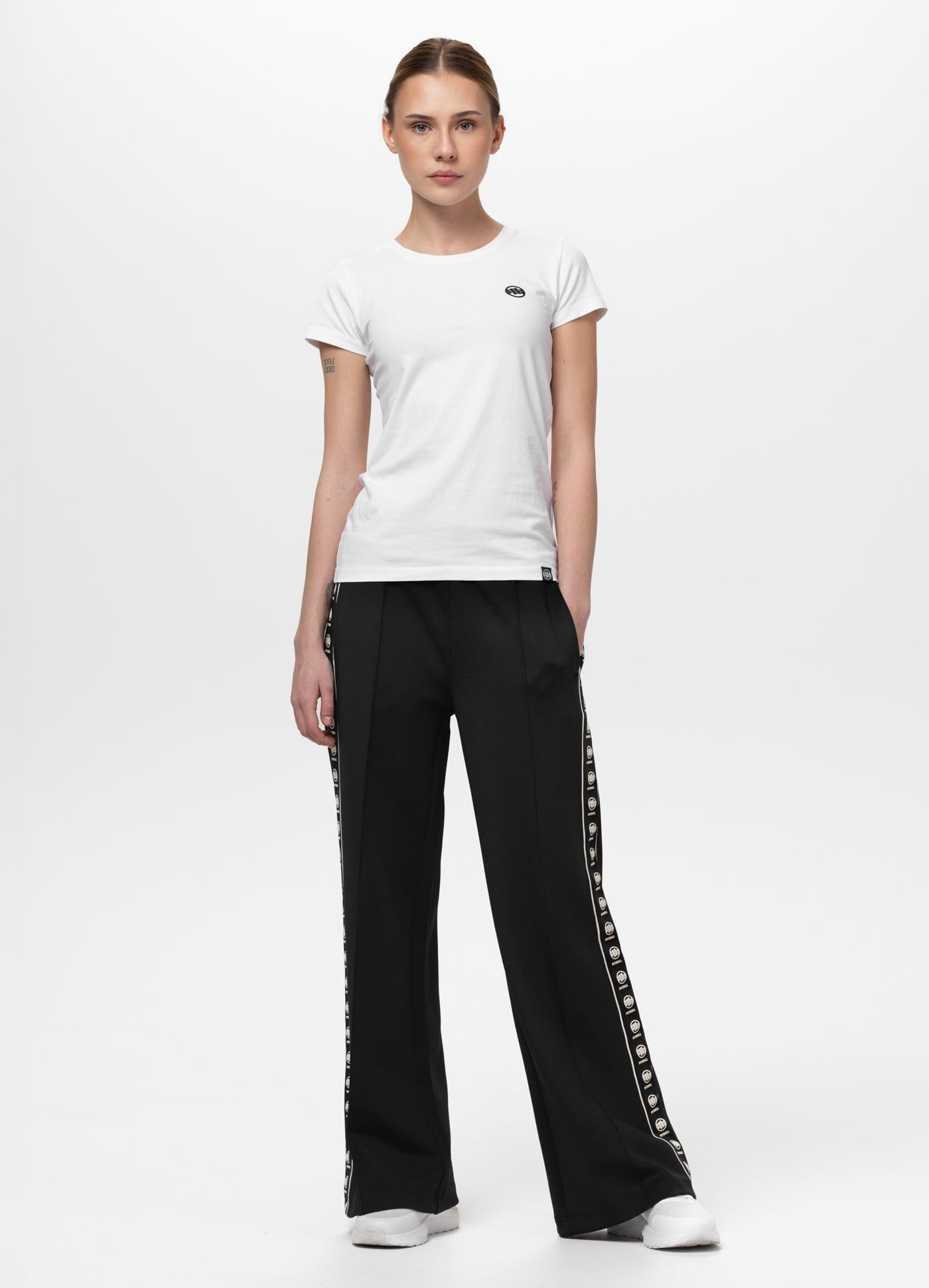 Pitbull Verona Wide Leg Pantaloni Tuta Donna a Gamba Larga