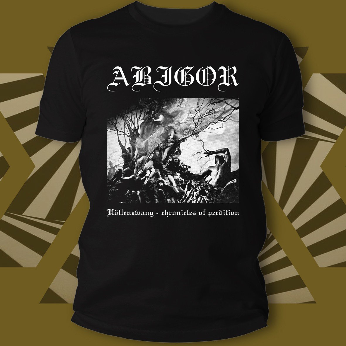 Abigor Tee-Records Hollenzwang t-shirt cotone organico