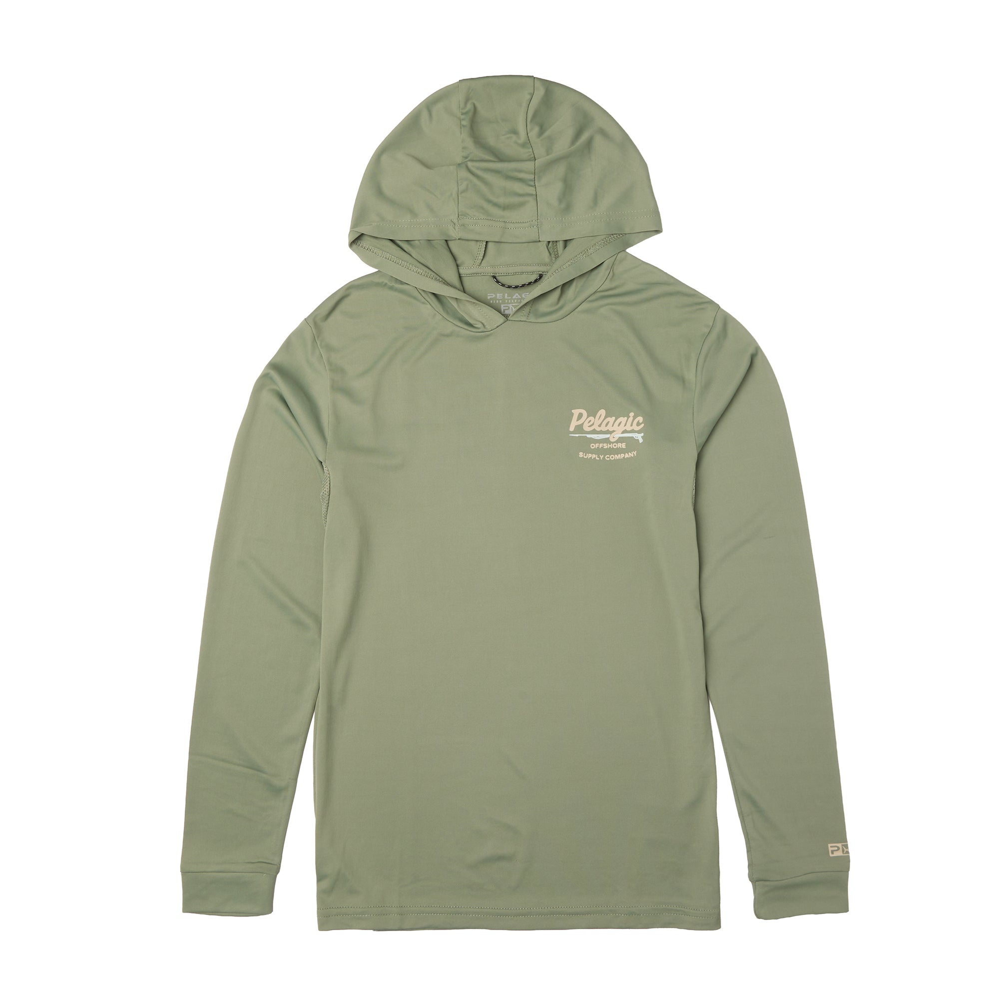 Pelagic Aquatek Gunner maglia pesca bambino Mangrove