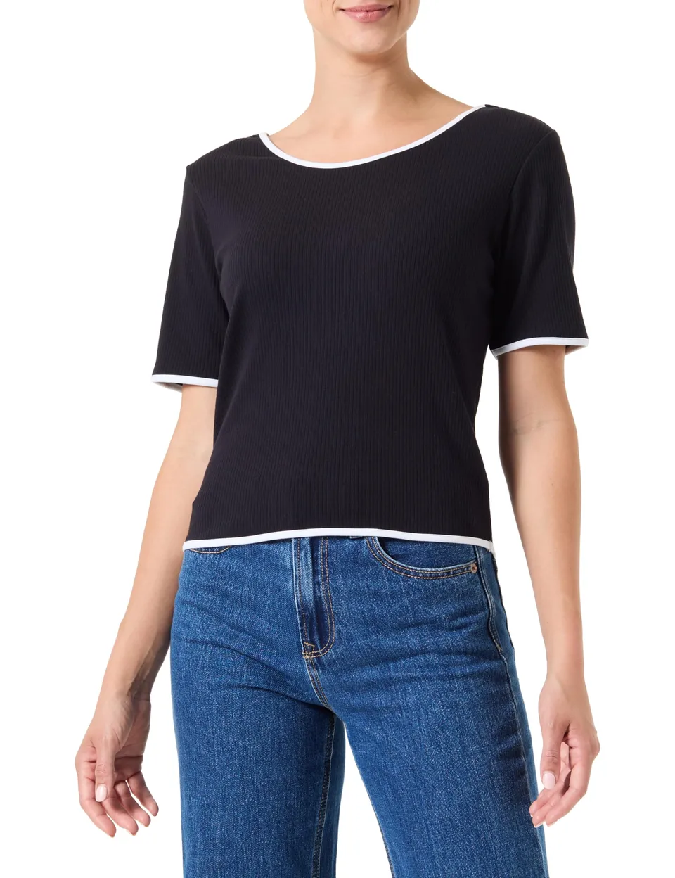 Pieces Pckhloe SS Tee maglietta manica corta cotone