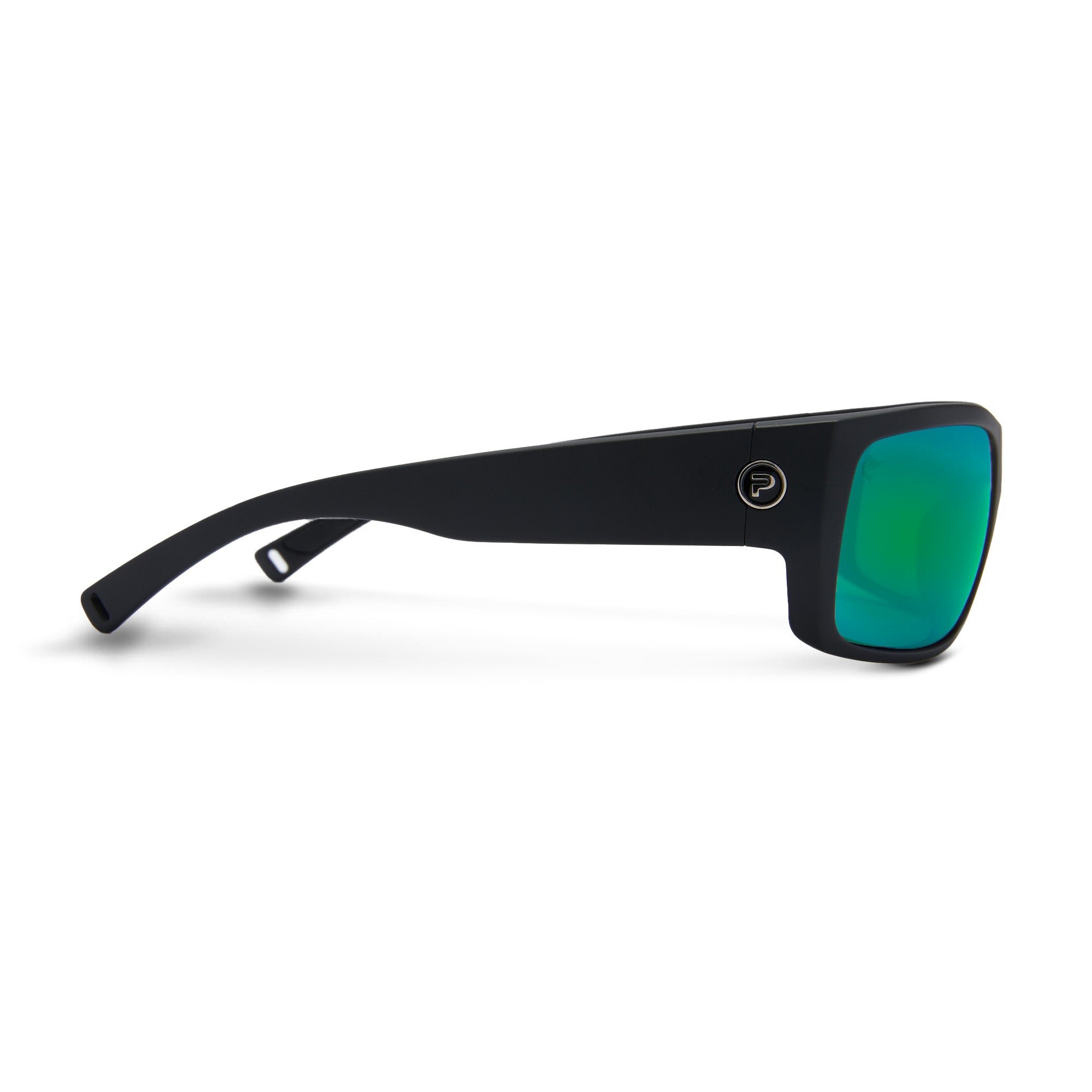Pelagic Fish Whistle occhiali da sole nero-verde polarizzati