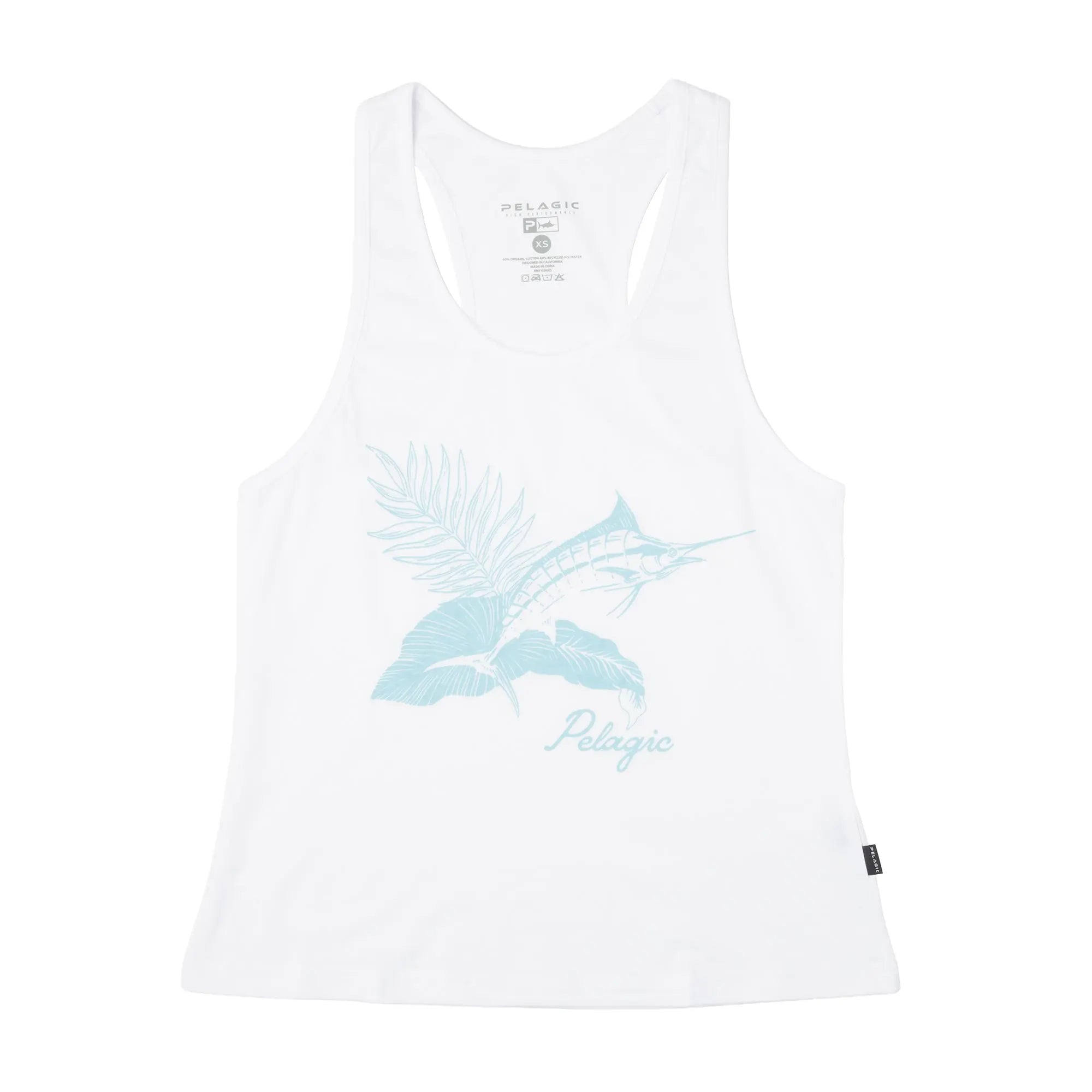 Pelagic Ws Tropic Marlin canotta donna White cotone organico