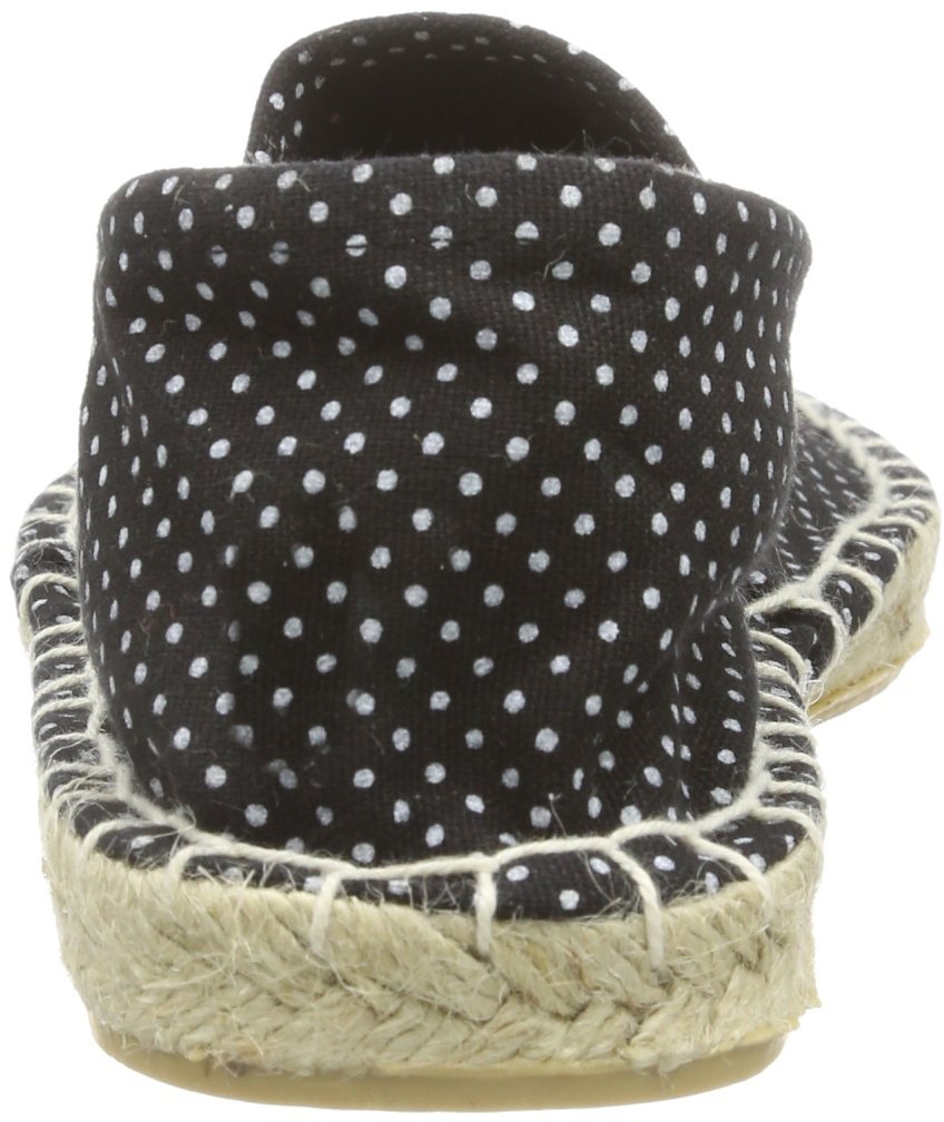 Pieces & Peace Haisha Espadrillos Dots Black espadrillas donna