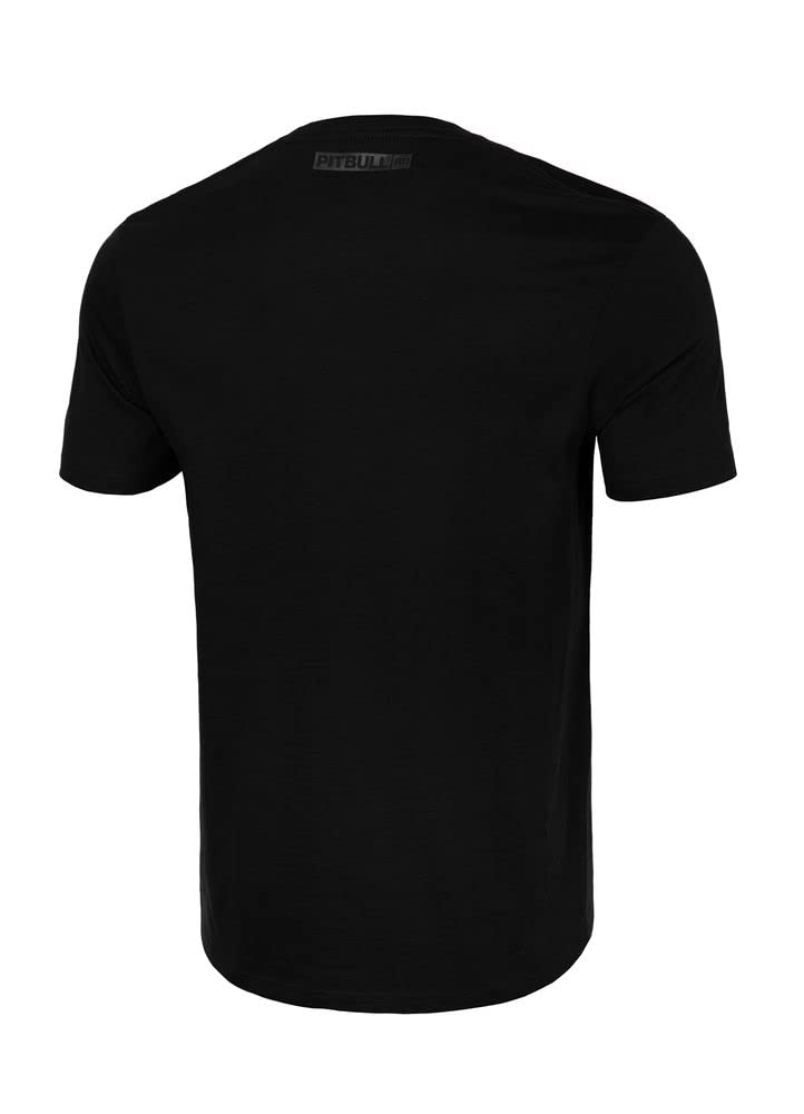 Pitbull Hilltop t-shirt uomo nera L in cotone
