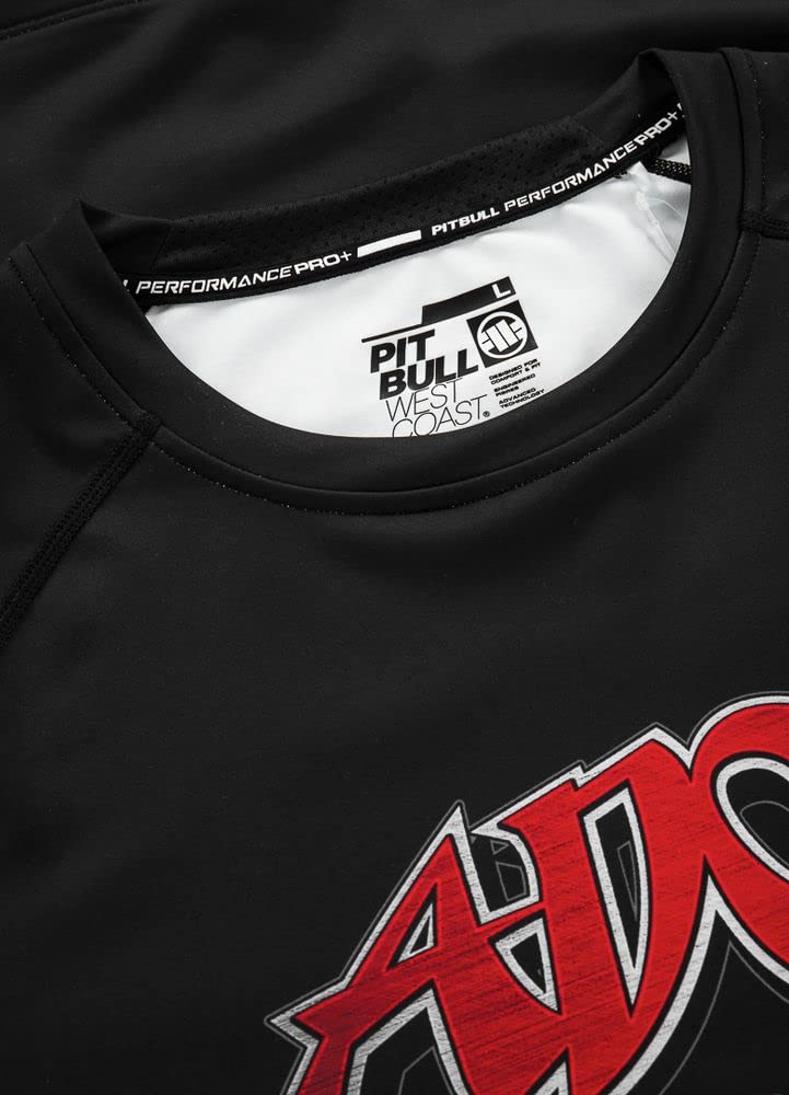 Pitbull West Coast ADCC rashguard maniche lunghe uomo traspirante