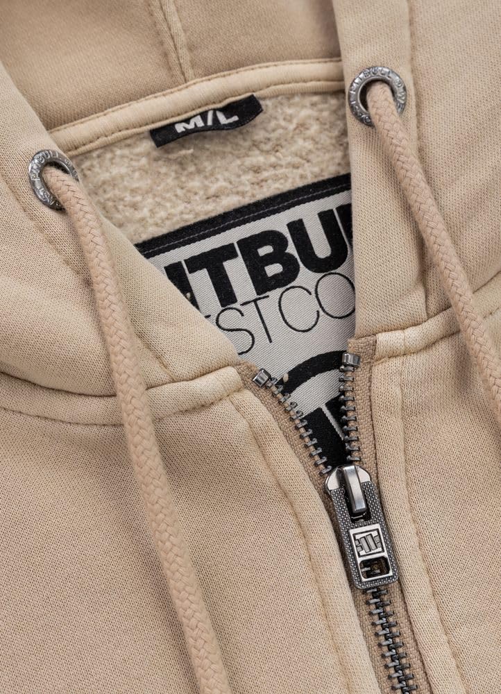 Pitbull Washed Manzanita Basics Hoody felpa donna con zip