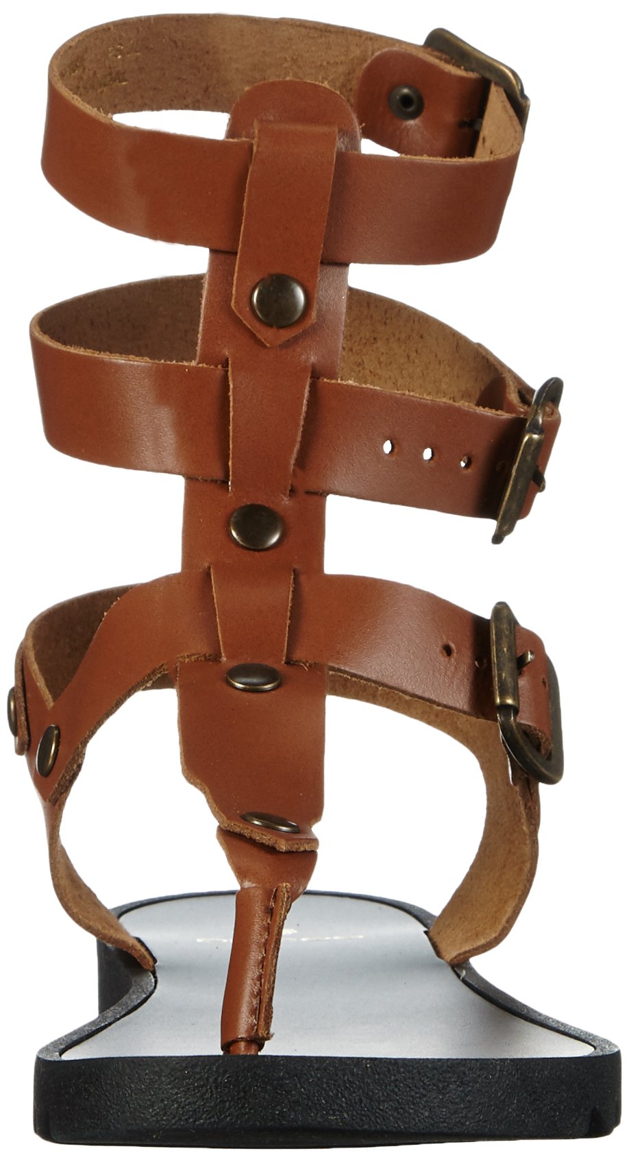Pieces Psjulia Leather Sandal sandali donna cognac