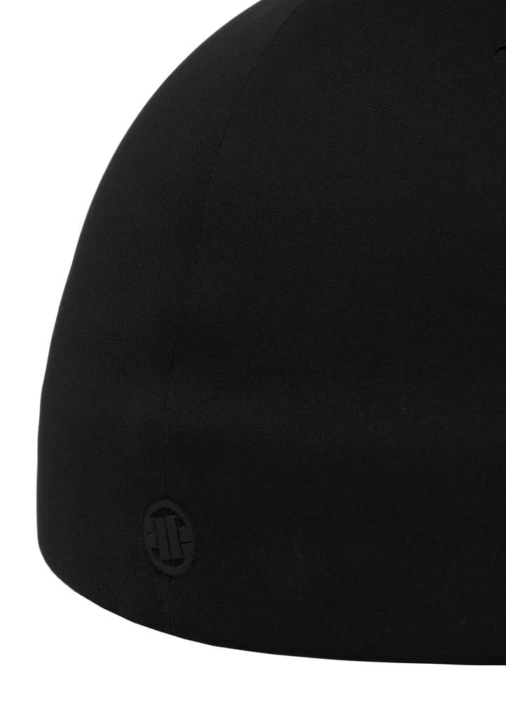 Pit Bull West Coast Stretch Hilltop Full Cap berretto nero S-M elasticizzato