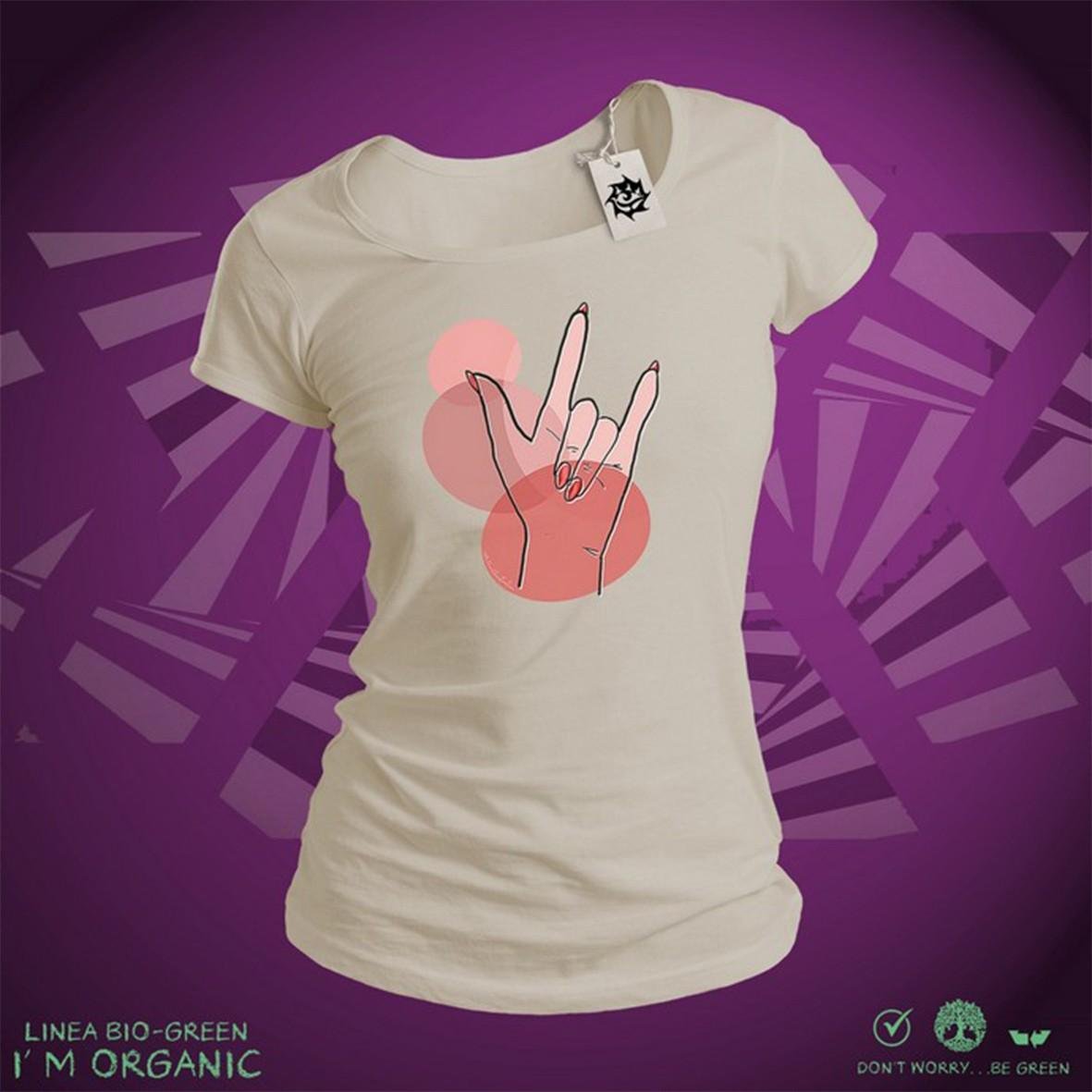 Matrix Music Store Tribe-Tee Milla Hand Metal T-shirt cotone