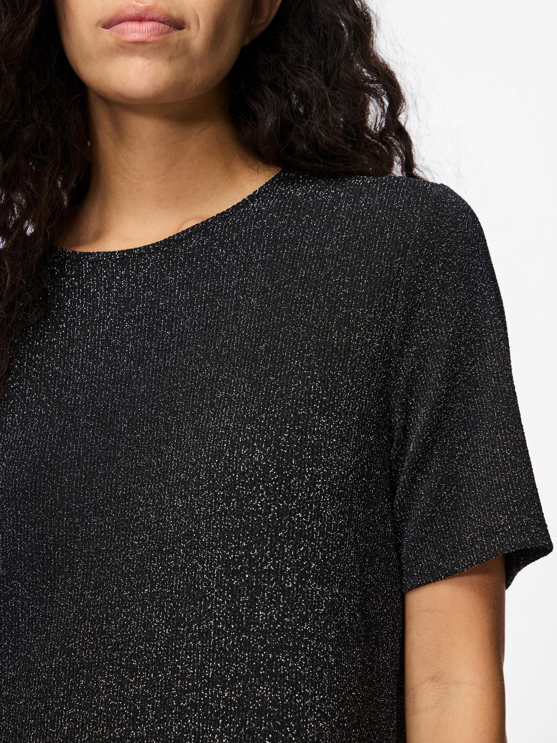 Pieces Pclina Mini Abito Donna Nero XL