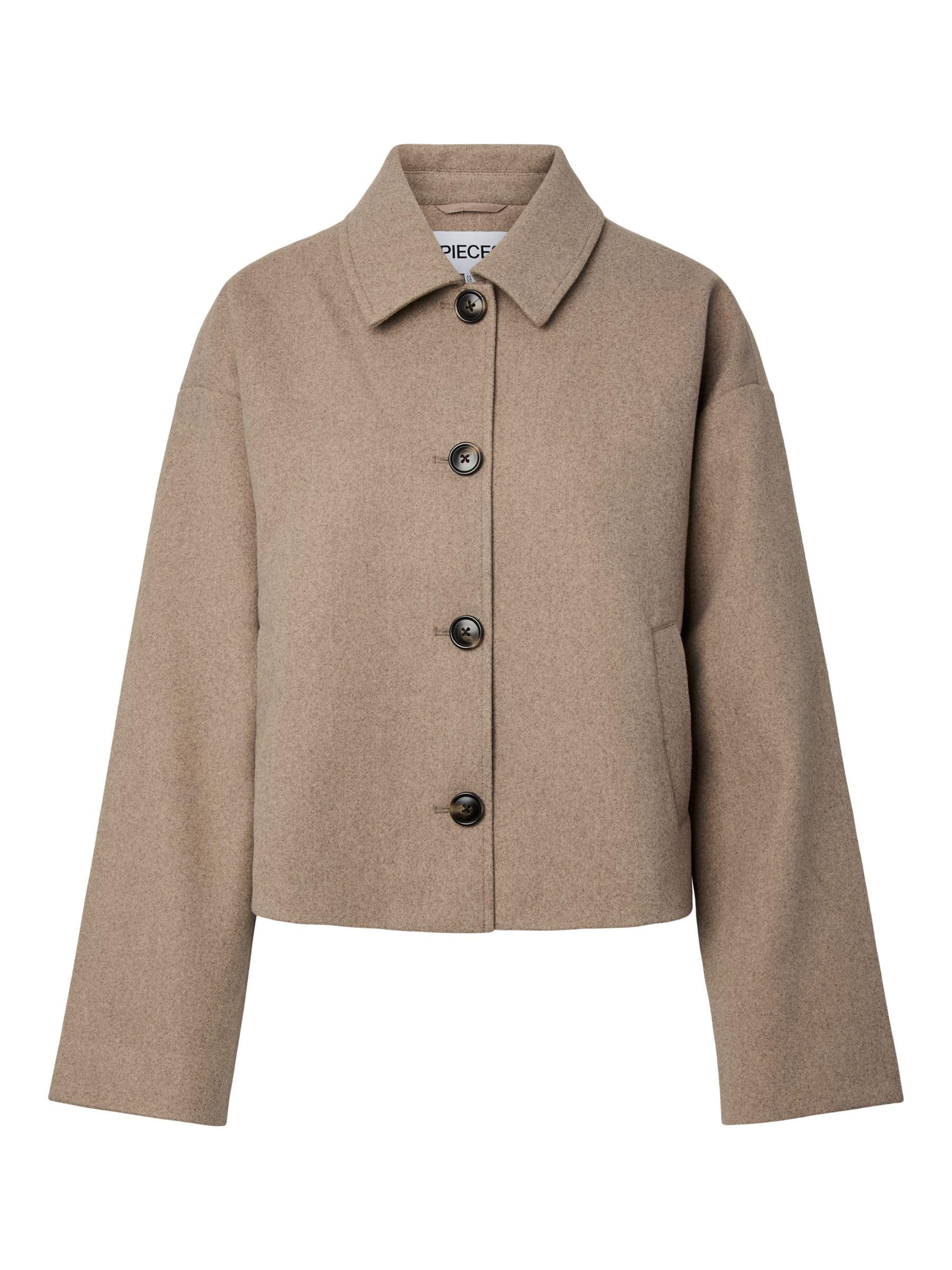 Pieces Aya Short cappotto corto 2XL revers
