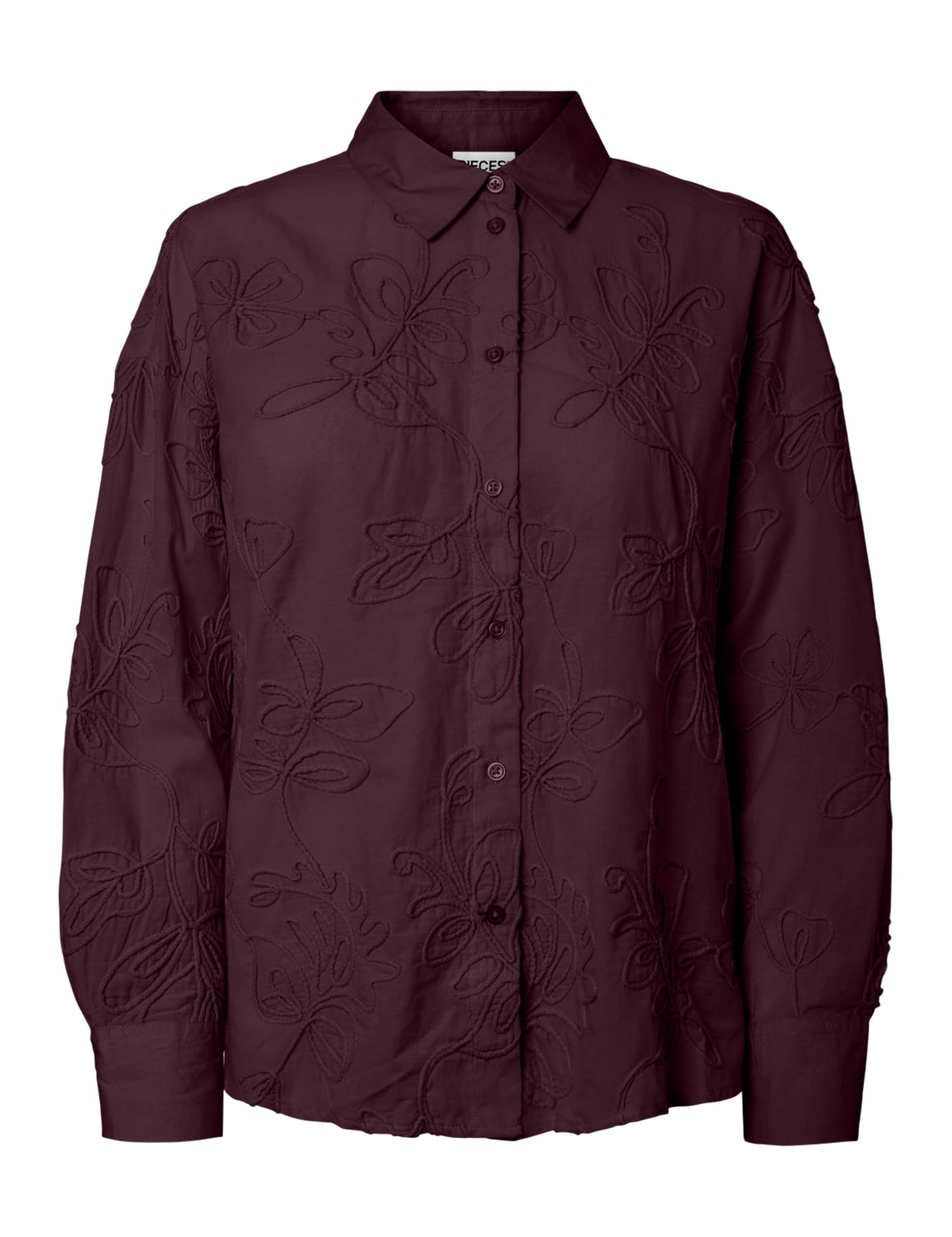 Pieces Pcprimrosa Camicia Manica Lunga Donna M