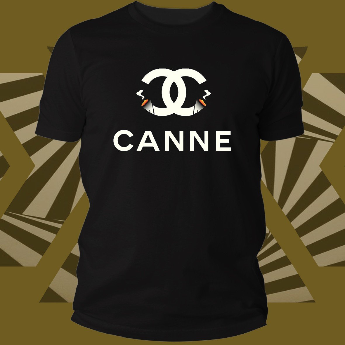 Matrix Music Store Tribe-Tee Rex Canna Logo t-shirt unisex cotone