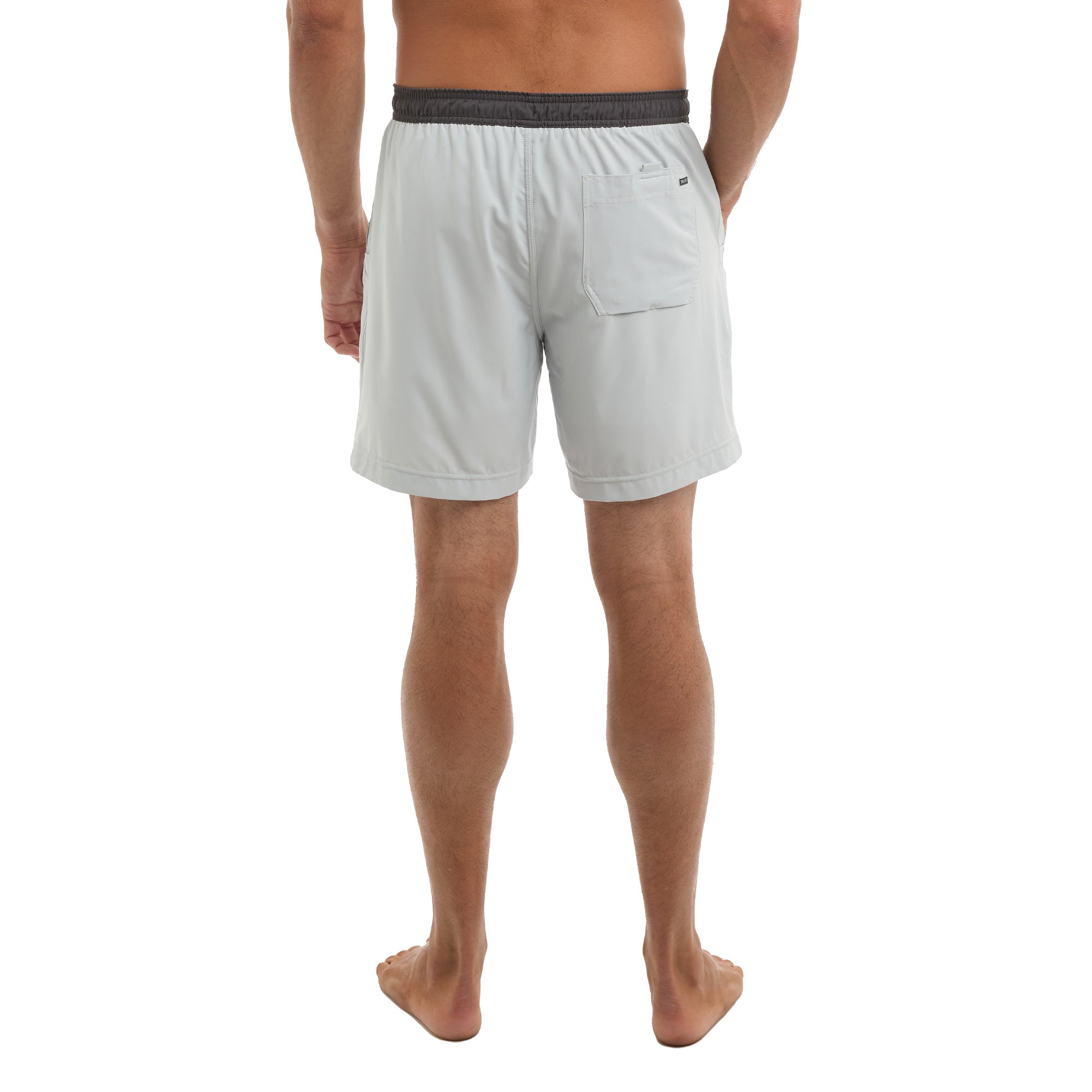 Pelagic Leiday pantaloncini grigio chiaro elasticizzati