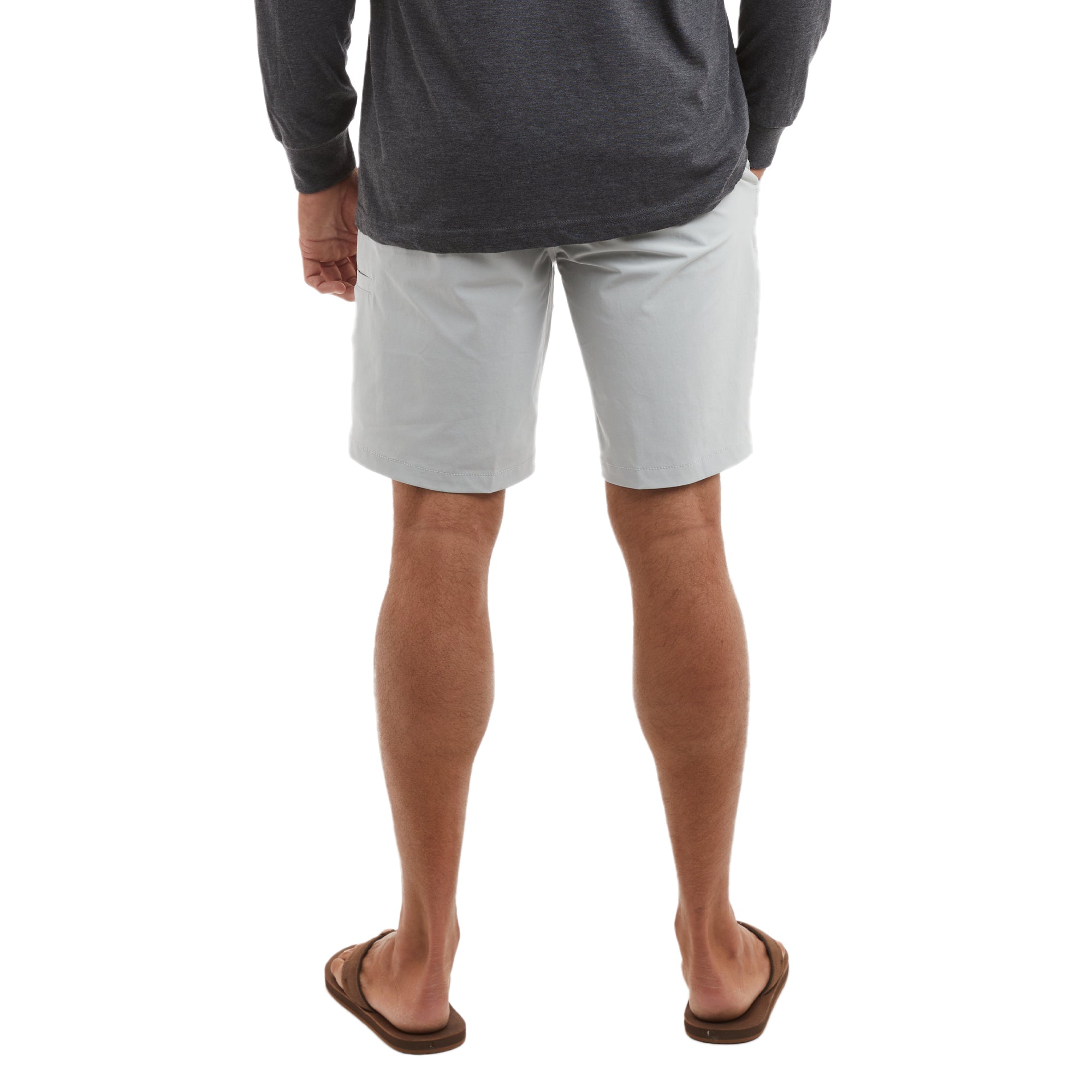 Pelagic Mako Deep Sea pantaloncini uomo Light Grey idrorep