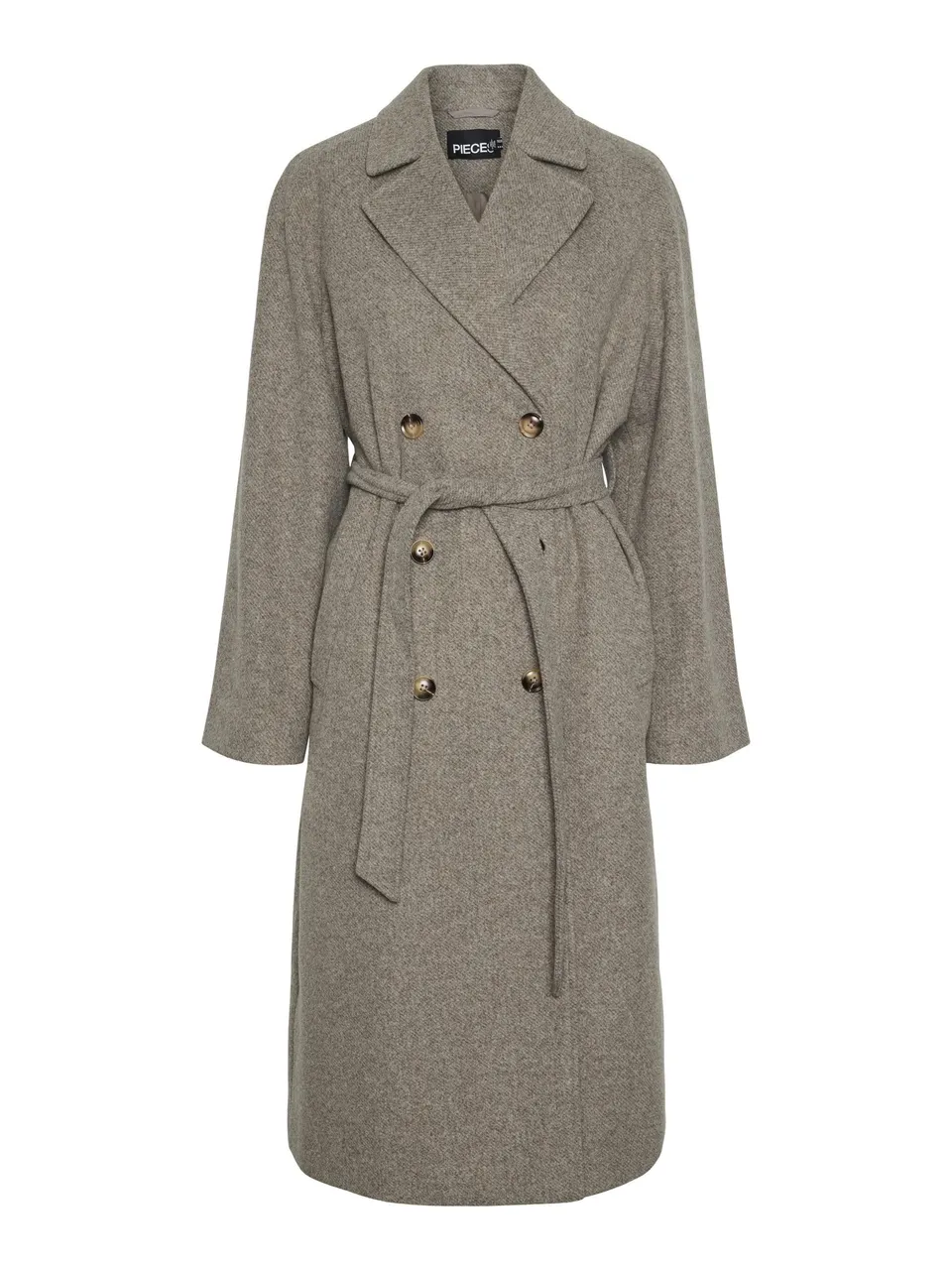 PIECES Pcmarbel cappotto lungo donna taglia M