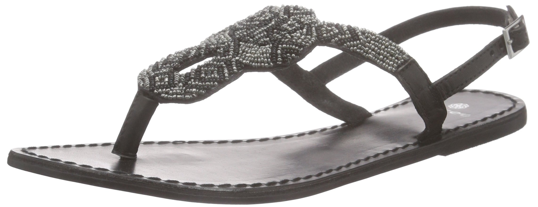 Pieces Carmen sandali donna pelle perline