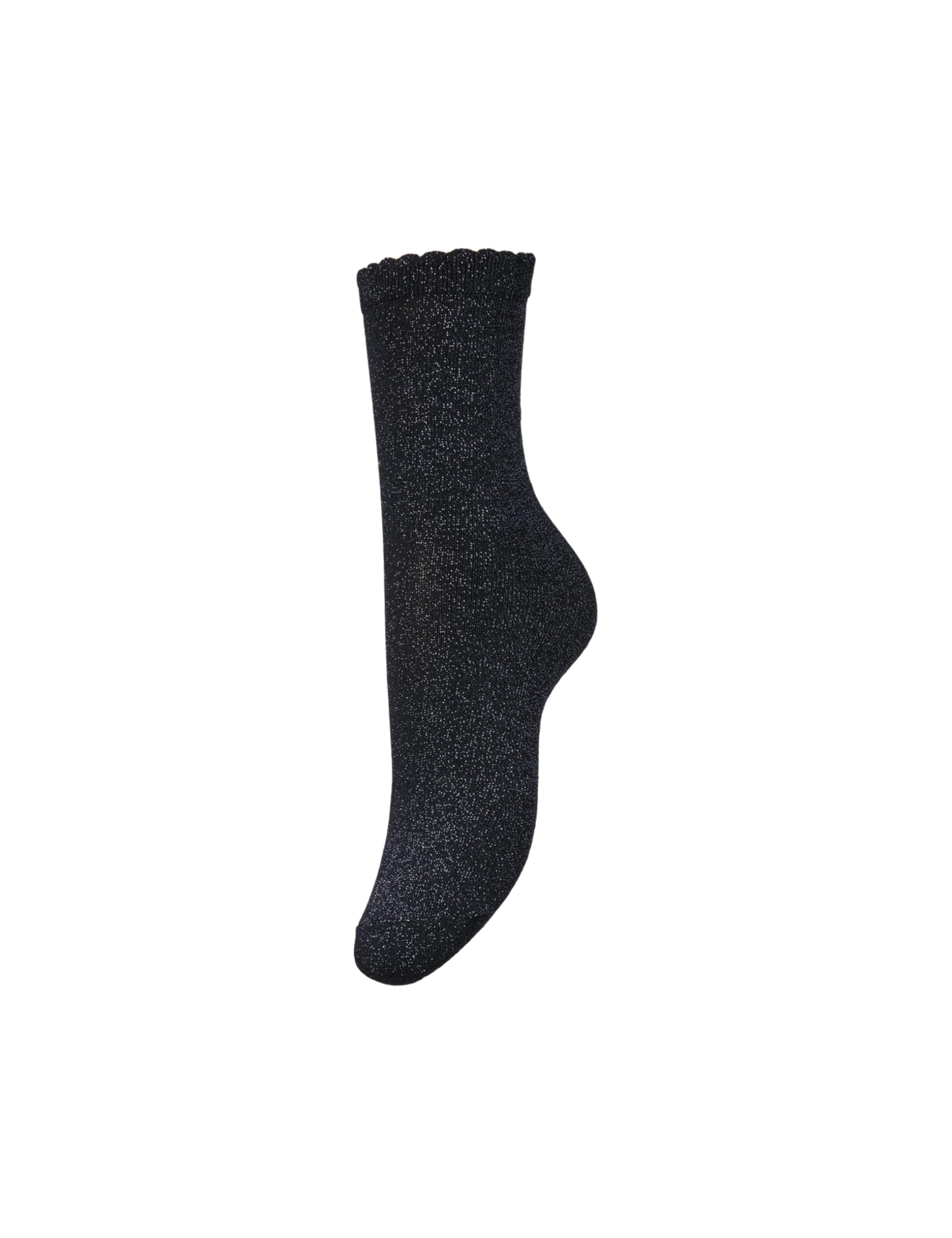 Pieces Pcsebby Glitter Long Socks Noos Bc calzini sky captain