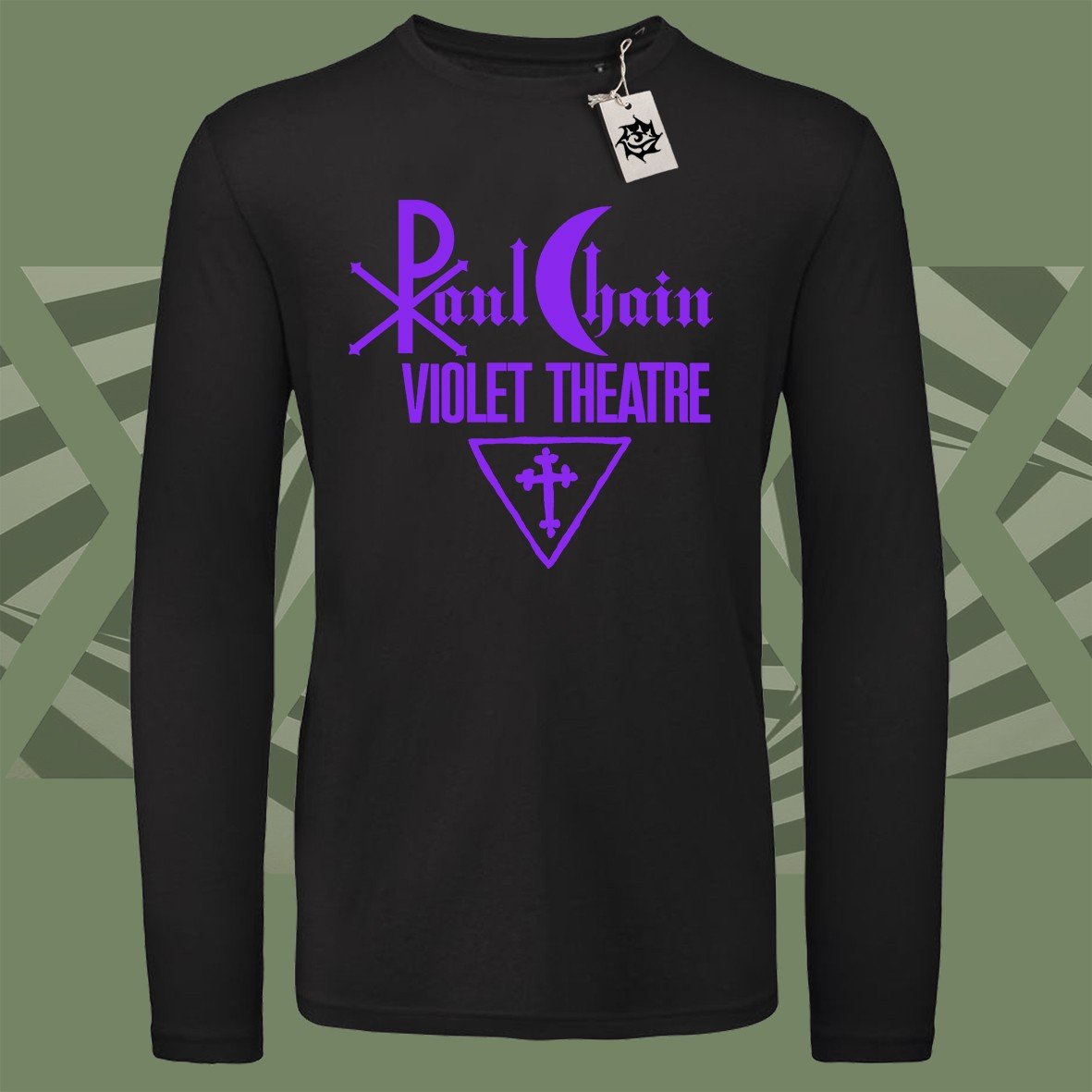 Matrix Music Store Chain Paul Violet Theater maglietta viola stampa digitale