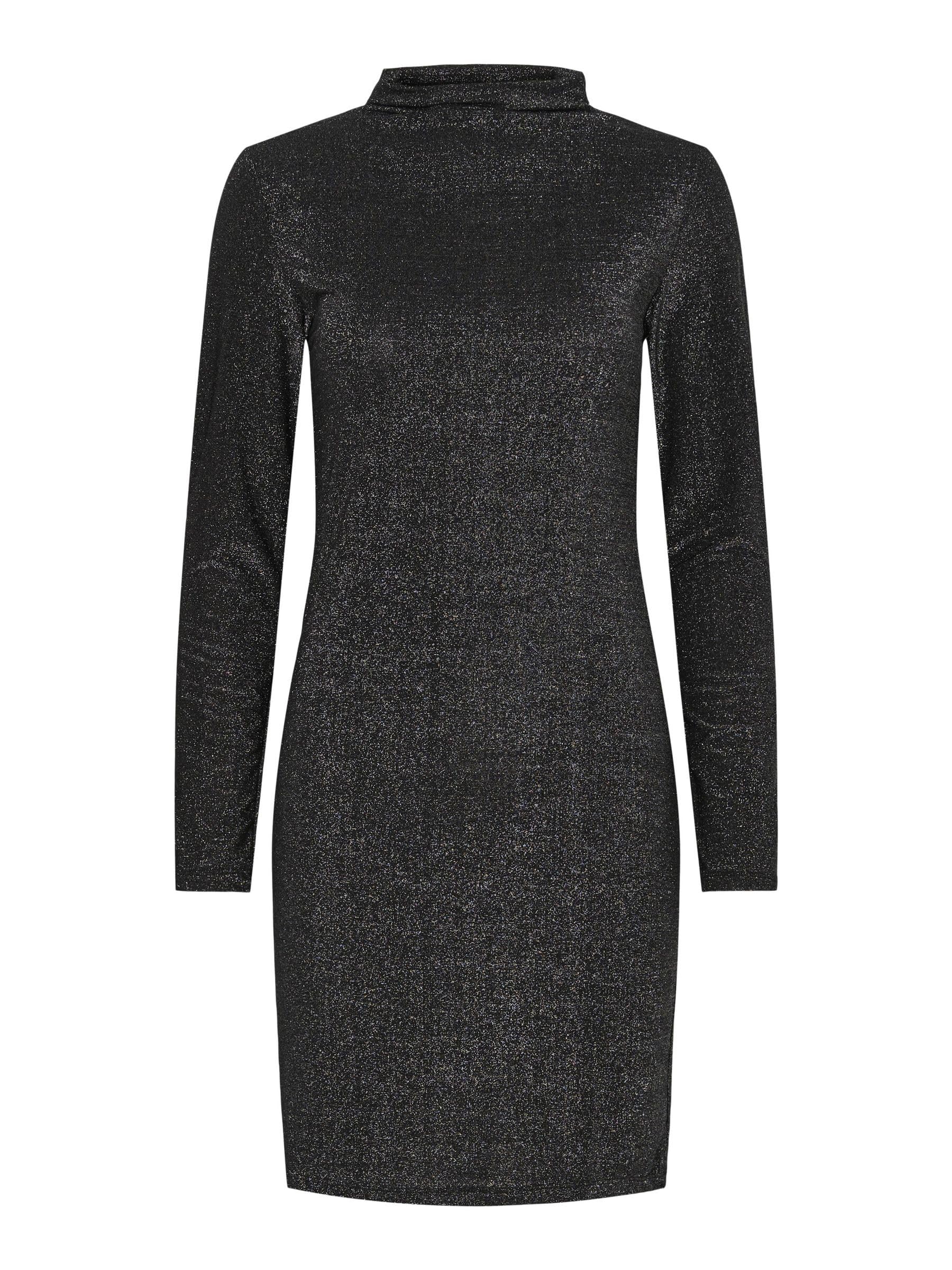 Pieces Pcmonica LS Glitter Dress Noos vestito donna taglia M