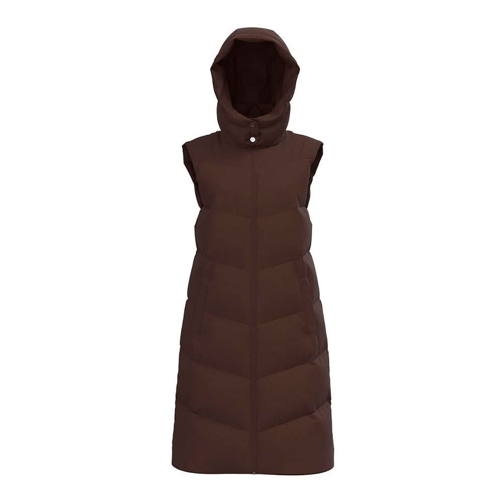 Pieces Pcjamilla Noos BC gilet lungo visone trapuntato
