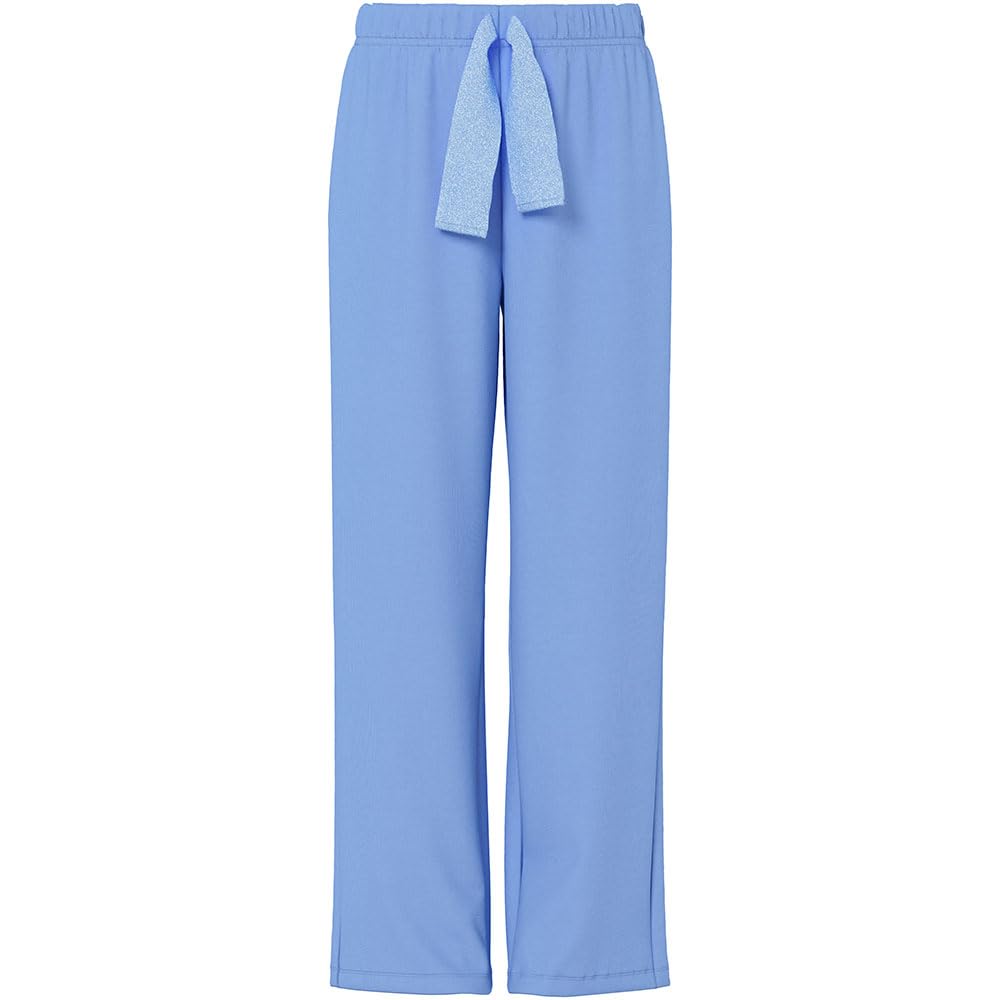 Pieces Chilli Wide Glitter pantaloni tuta donna L cotone