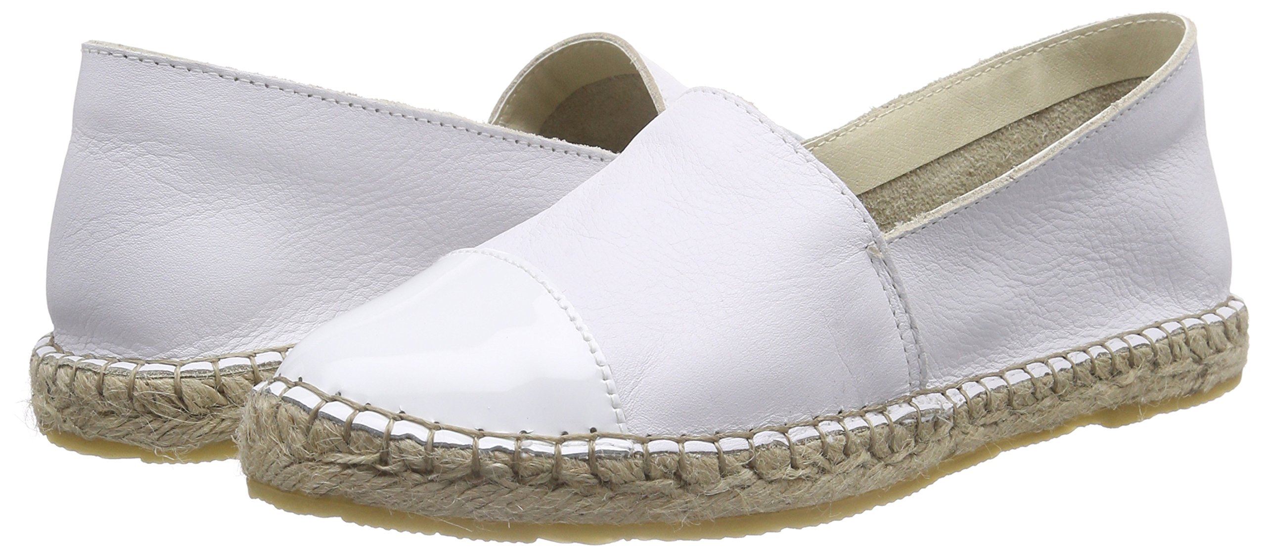 Pieces Psjosephine espadrillas donna 38 pelle rafia