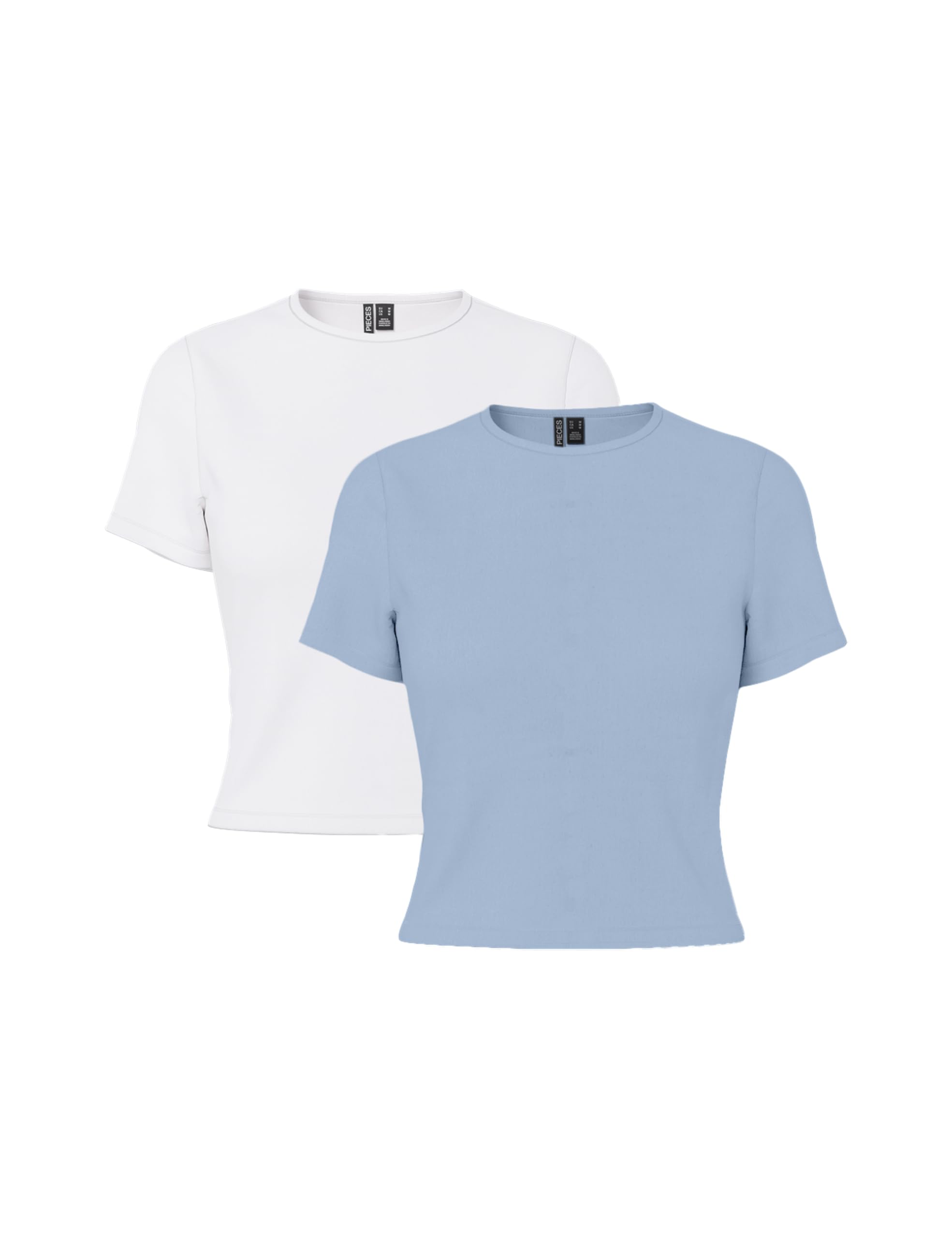 Pieces Pcamelia Jrs Noos BC t-shirt donna confezione 2 pezzi