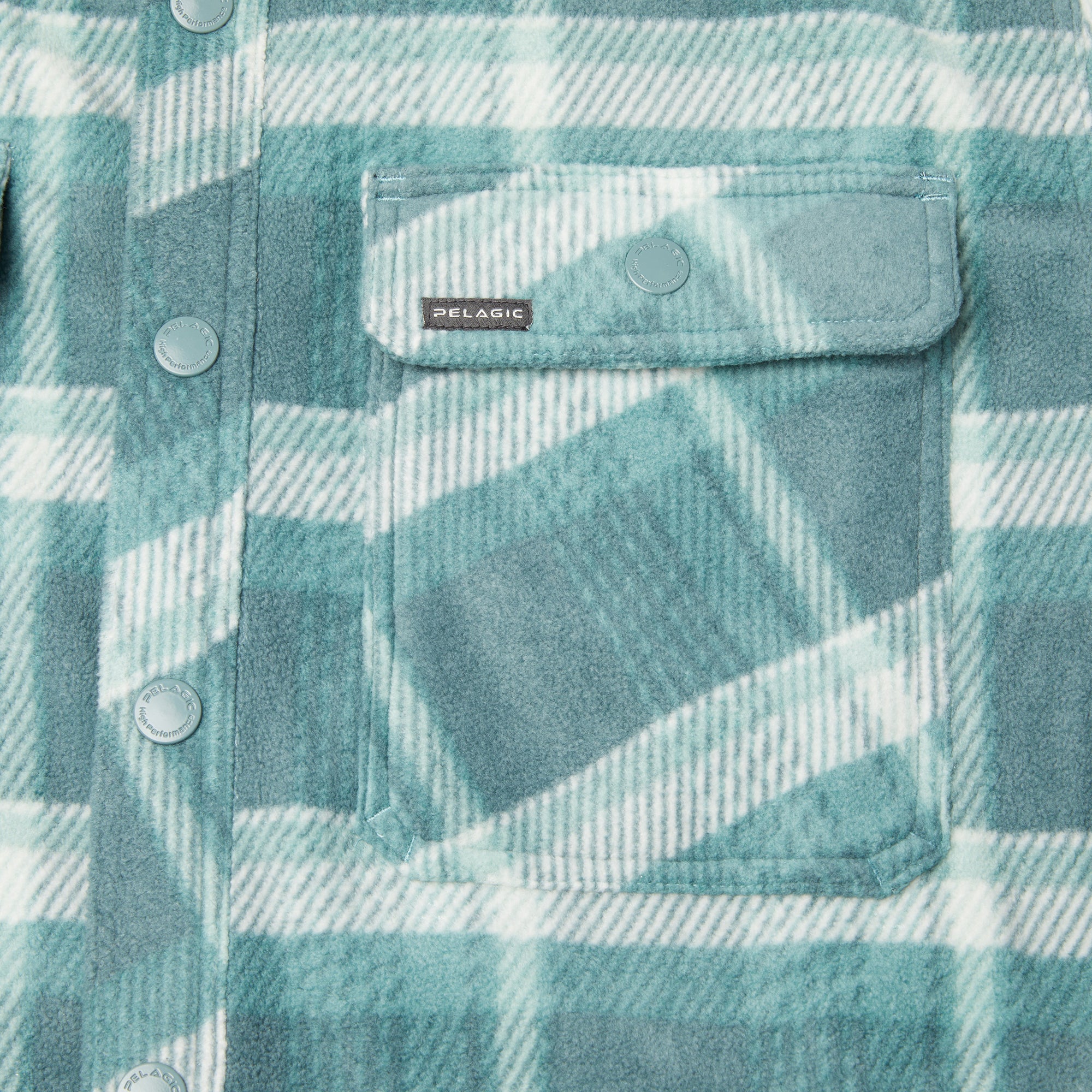 Pelagic Keeper Camicia Pile Uomo North Atlantic riciclato