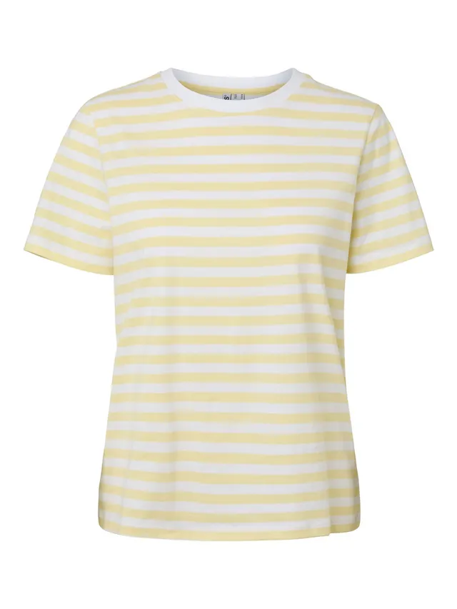 Pieces Pcria SS Tee Stripes Jrs Noos BC maglietta XL a righe