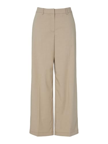 Pieces Pcrosa HW Wide Pant Noos BC pantaloni neri S vita alta