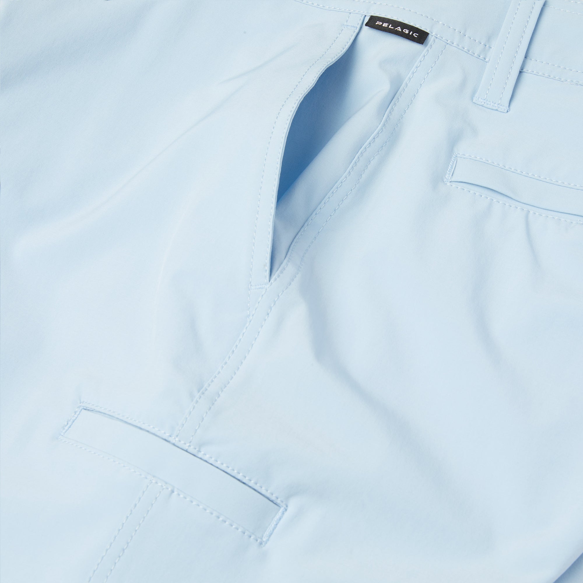 Pelagic Mako pantaloncini azzurri elasticizzati